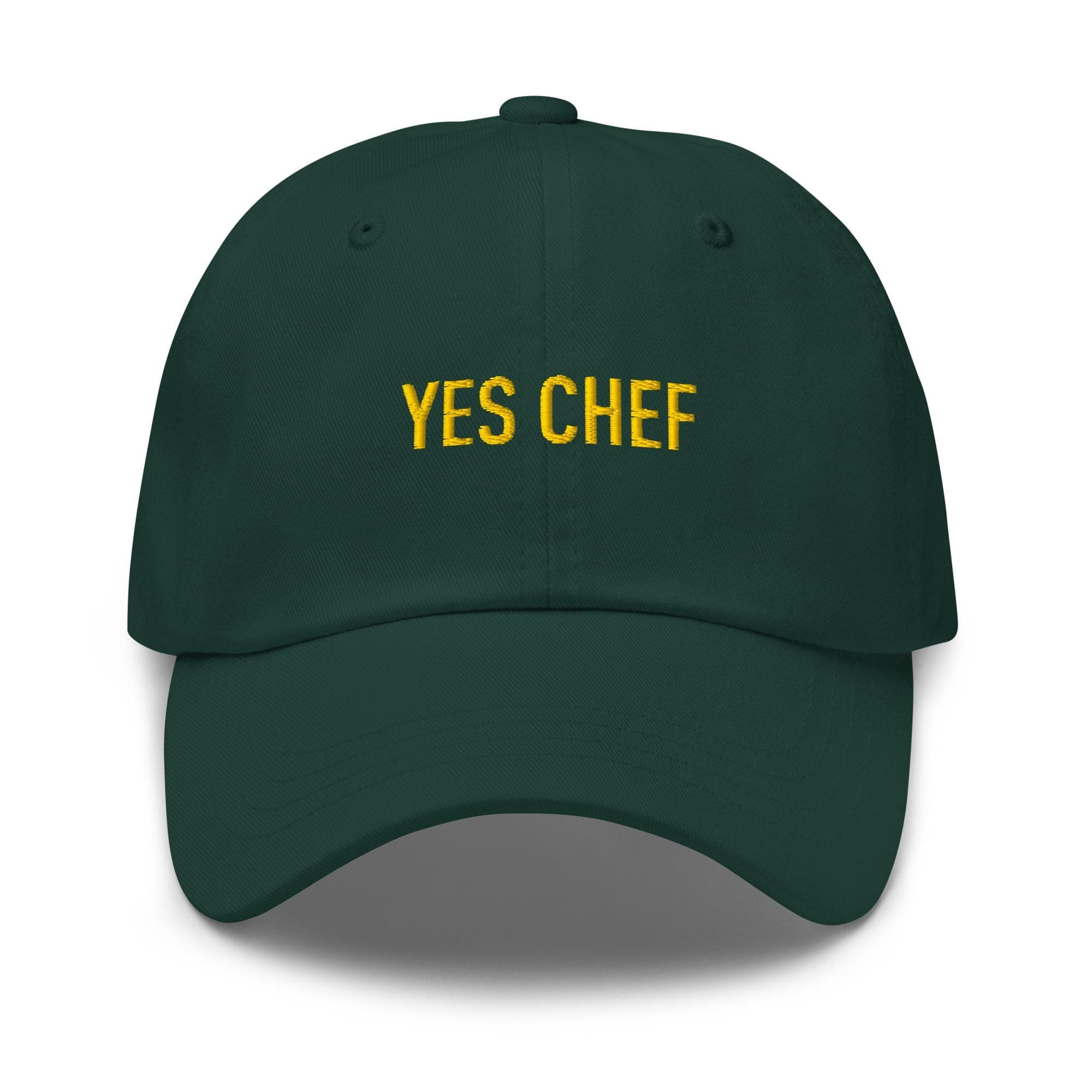 Yes, Chef Hat Embroidered Hat, Yes Chef Cap, Dad Cap, Strapback Cap, Foodie Gift, Dad Gift Culinary Hat, Gift for Mom, Gift for Friend