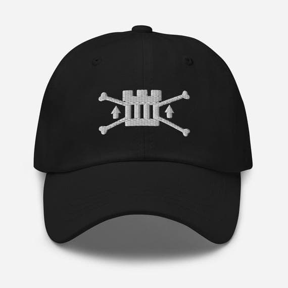 Fire Tank Pirates Jolly Roger Embroidered Dad Cap | Anime Fan Gift | Pirate Crew Streetwear Cap