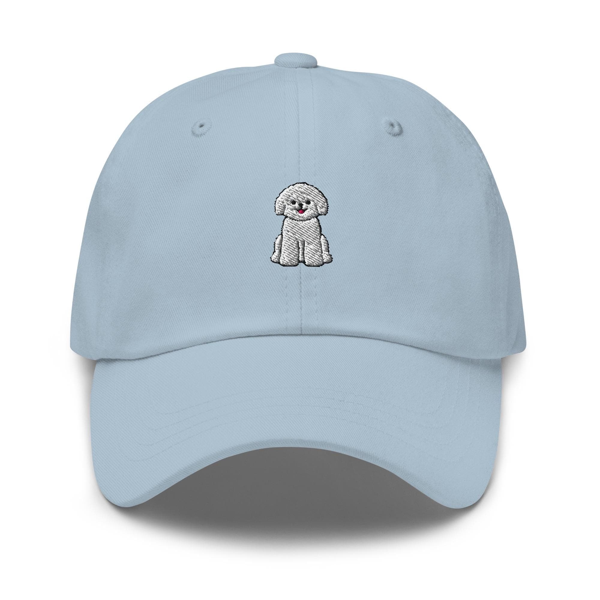 Bichon Hat Embroidered Dad Hat Cute Bichon Frise Cap Gift for Dad Dog Animal Lover Gift for Bichon Frise Dog Owner Cute Small Dog Gift Hat