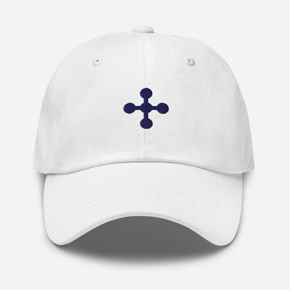 World Government Cap Anime Embroidered Hat Cross Jolly Roger Baseball Cap