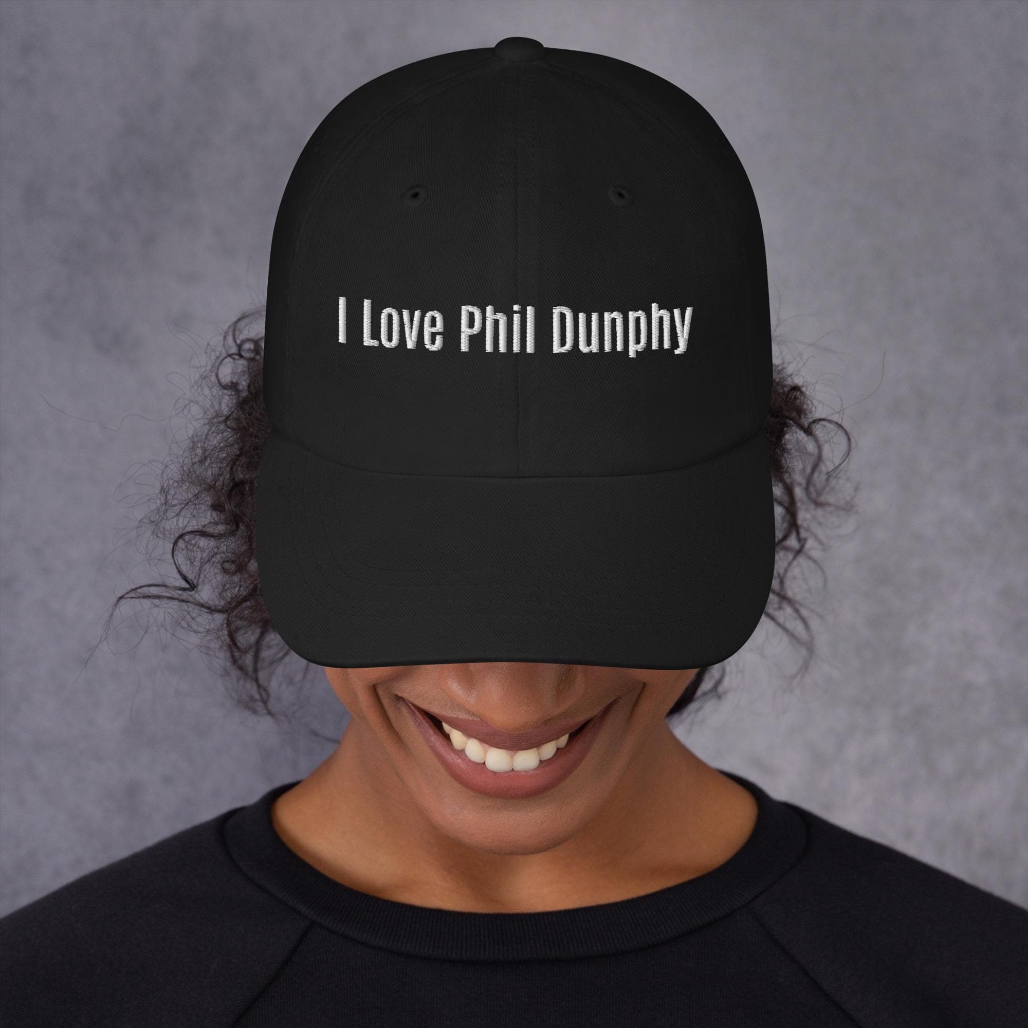 I Love Phil Dunphy Hat Embroidered Dad Cap | Modern Family Hat Modern Family
modern family hat
modern family cap
modern family sitcom
Christopher Lloyd
modern family fans
funny hat
funny dad hat
funny humor on hat
funny meme hat
Phil Dunphy