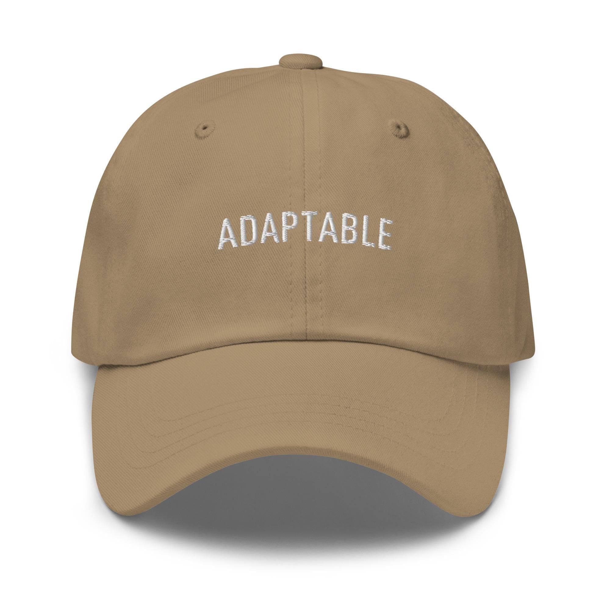 Adaptable Cap Embroidered Hat with Adjustable Strap Metal | Personality Traits Hat | Personality Type