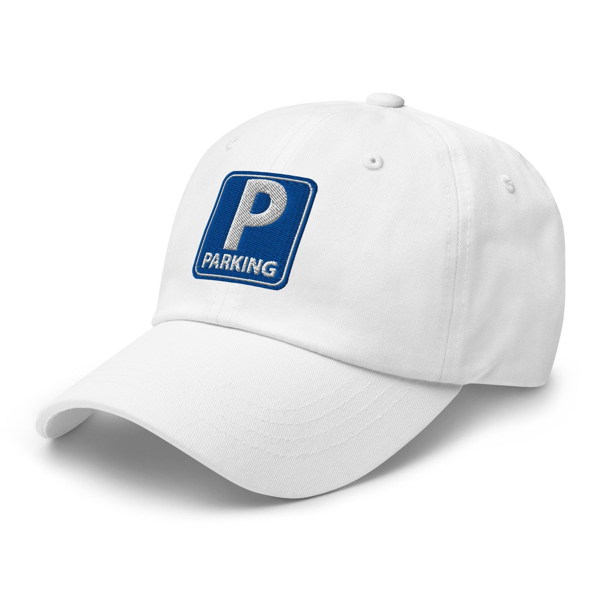 Parking Sign Embroidered Cap – Streetwear Dad Hat, Funny Parking Sign Hat Gift for Drivers & Car Lovers
