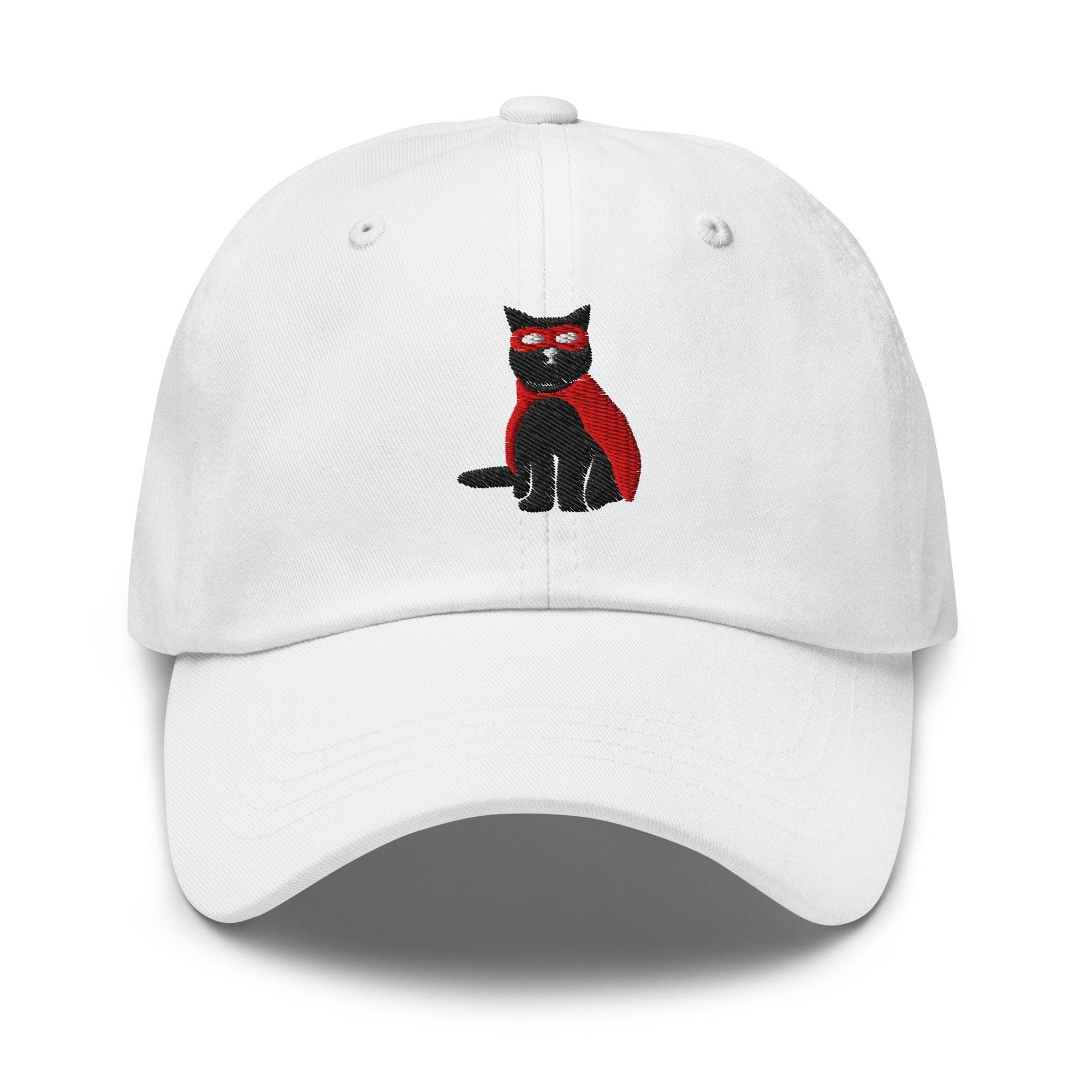 Superhero Cat Hat Embroidered Dad Cap | Cute Black Cat cat man
superhero cat
funny cat
weird cat
ugly cat
mom cat hat
dad cat hat
meme cat
hat for cat lover
gift for cat lover
gift for cat owner
gift for friend