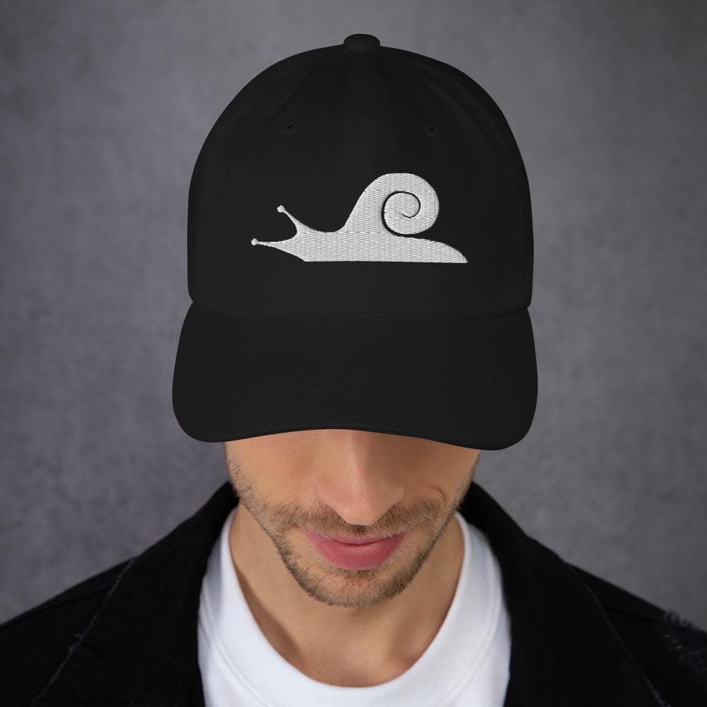 Snail Embroidered Cap | Cute Animal Hat | Garden Lover Gift | Nature Cap