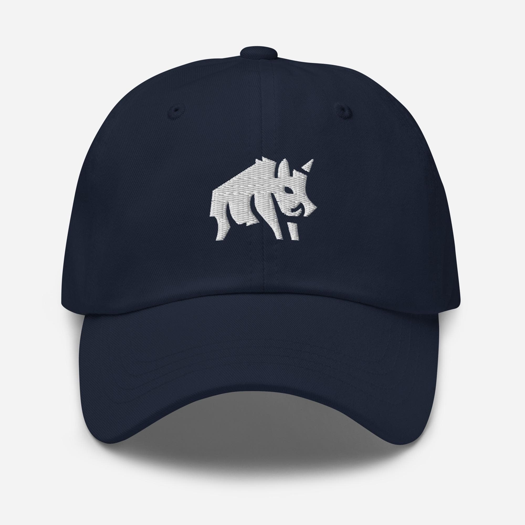Boar Embroidered Hat – Animal Illustration Cap – Wildlife Lover Gift – Cute Animal Dad Hat