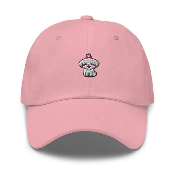 Shih Tzu Hat Embroidered Dad Hat Cute Shih Tzu Cap Gift for Dad Dog Animal Lover Hat Gift for Shih Tzu Dog Owner Cute Small Dog Gift Hat