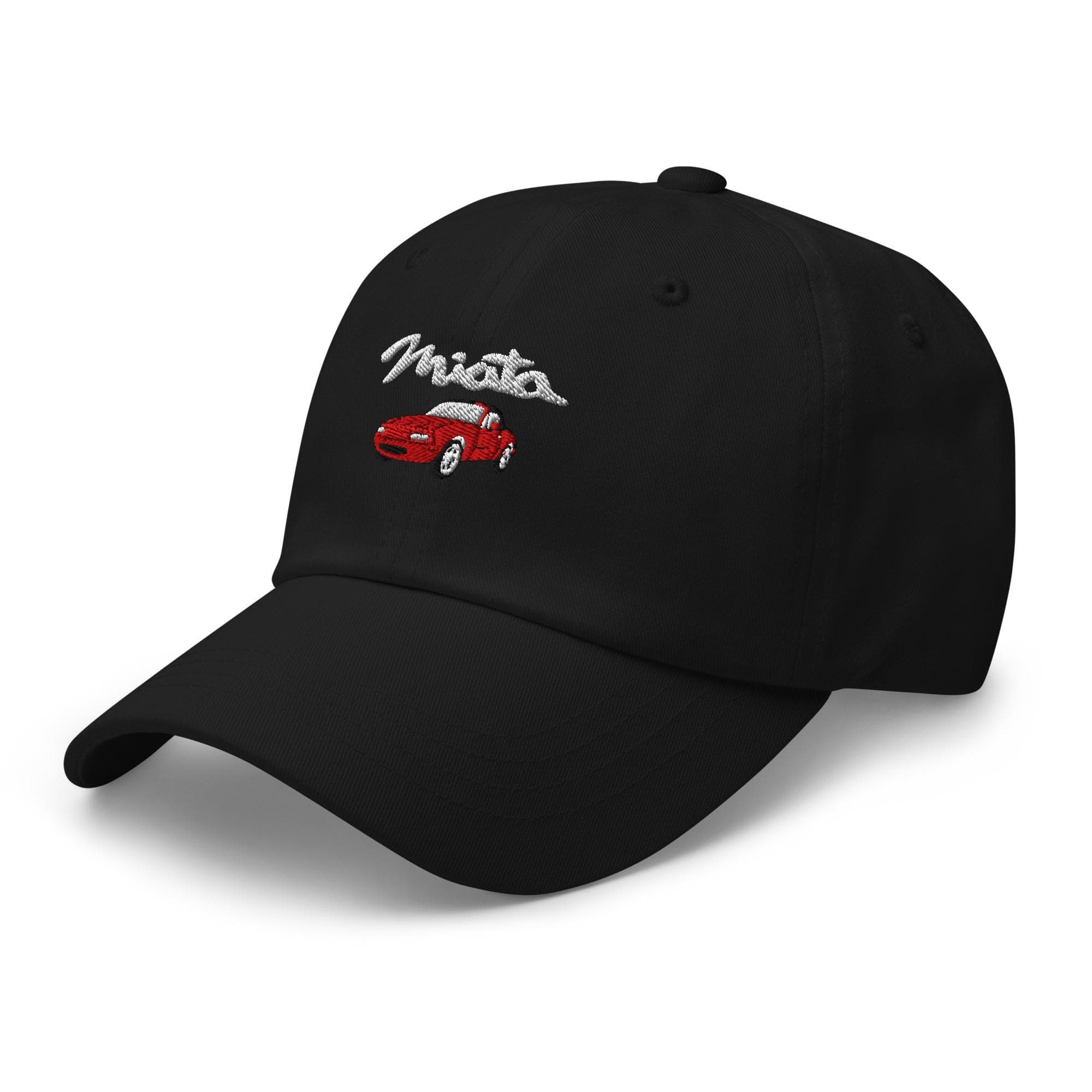 Red Miata Embroidered Dad Cap | Mazda MX-5 Baseball Hat | JDM Car Enthusiast Gift | Classic Roadster Cap for Miata Owners