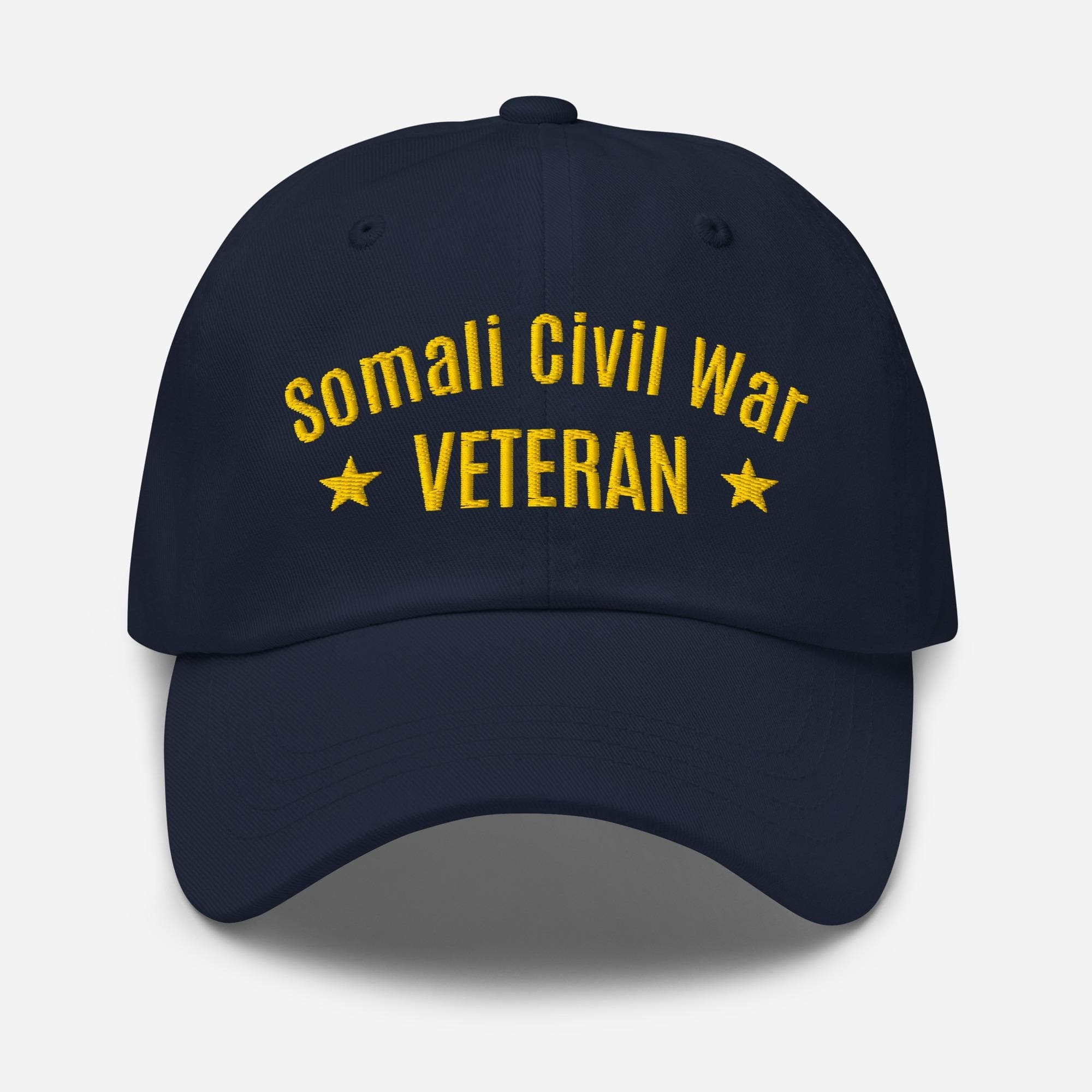 Somali Civil War Veteran Dad Cap | Mogadishu Military Tribute Hat | Embroidered Baseball Hat