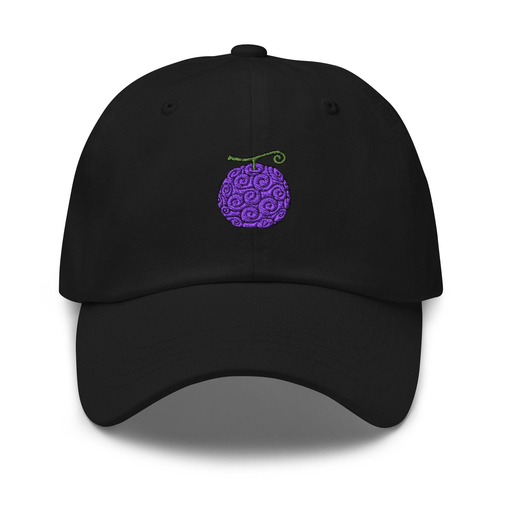 Gum Gum Devil Fruit One Piece Hat Embroidered Dad Hat Gomu Gomu no Mi Luffy Devil Fruit Voilet Fruit