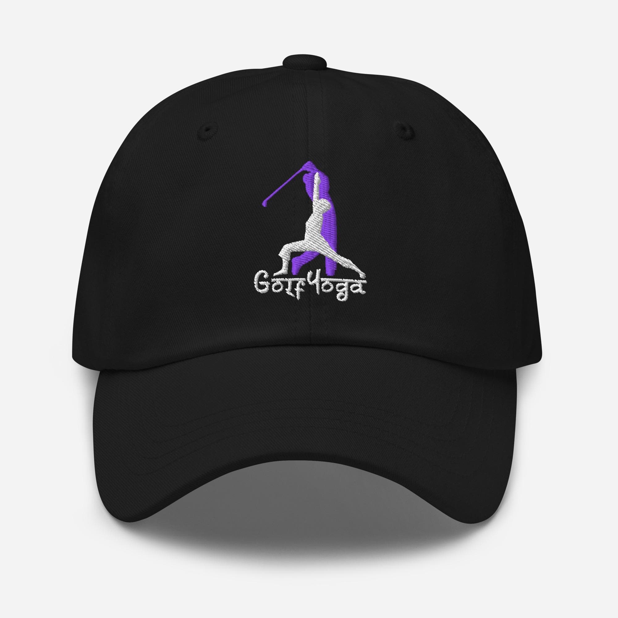 Golf Yoga Dad Cap – Embroidered Baseball Hat for Golfers, Yoga Practitioners & Active Lifestyle