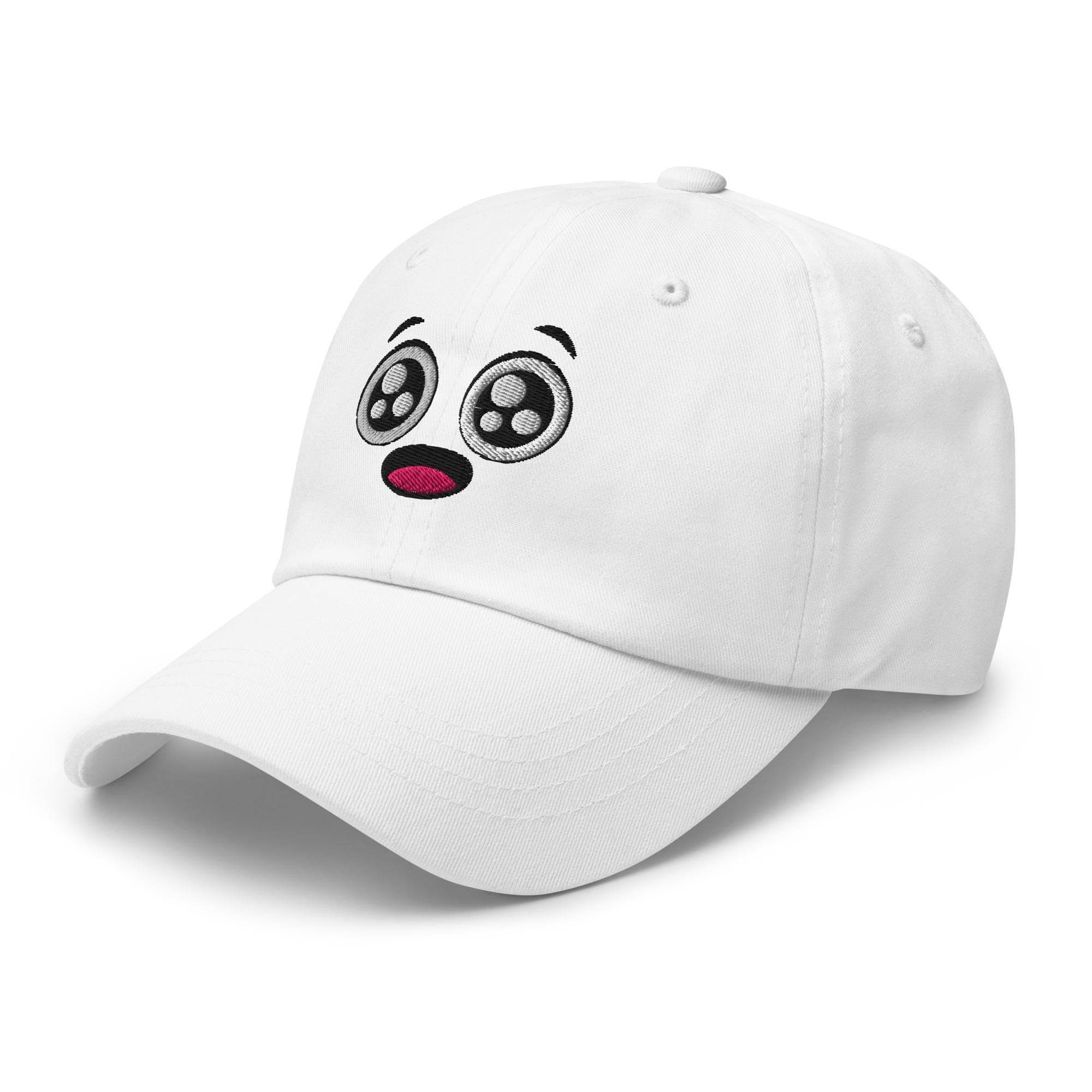 Embroidered Cartoon Face Hat – Cute Inspired Character Cap – Fun Unisex Baseball Hat