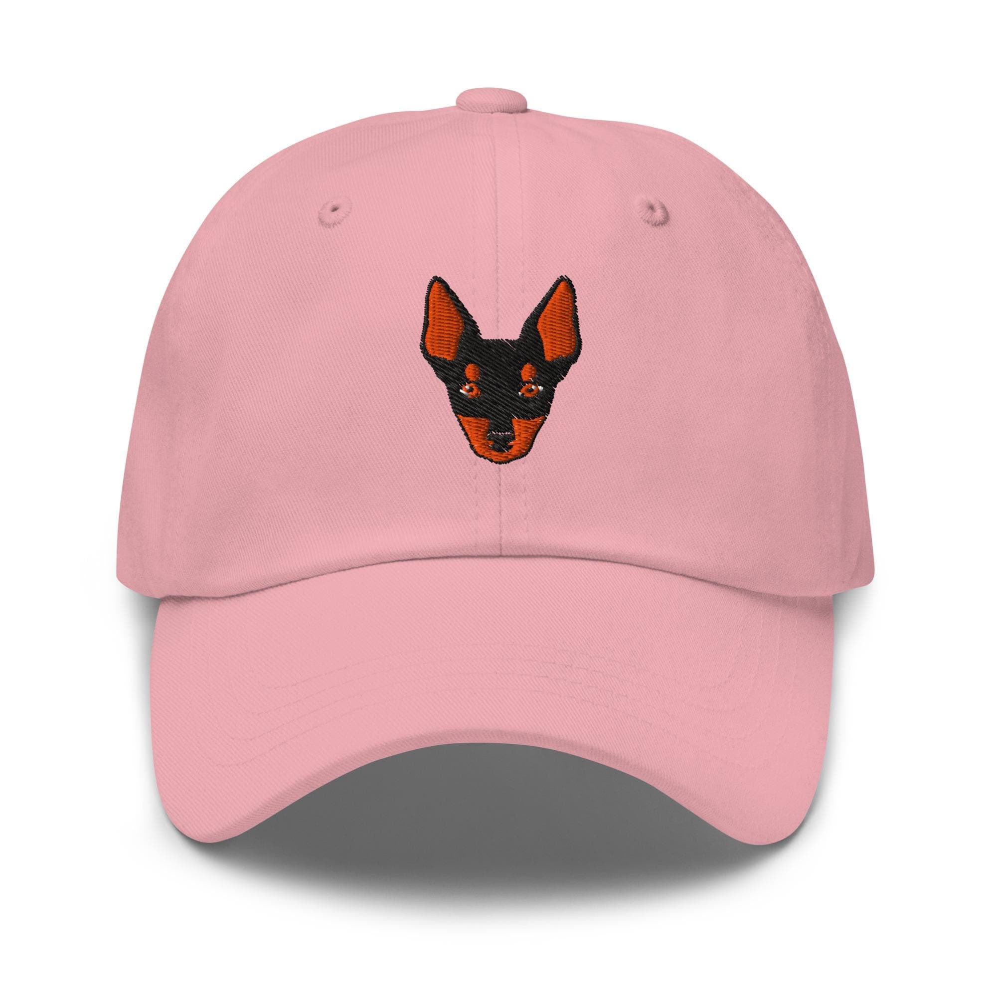 English Toy Terrier Hat Embroidered Hat Gift for Dog Owner Gift for Dad Cute Small Dog Gift Hat Gift for Dog Mom Gift for Dog Dad Hat