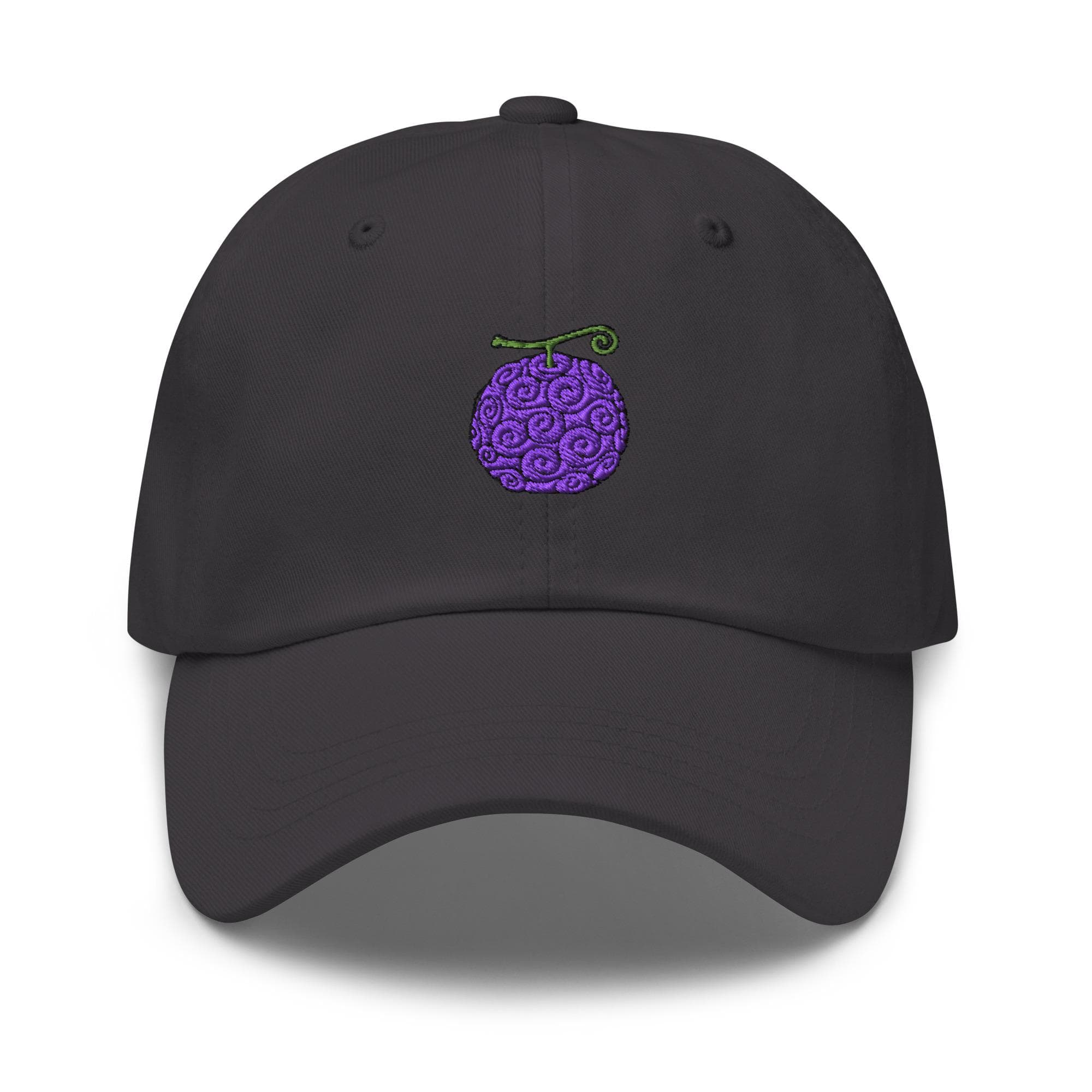 Gum Gum Devil Fruit One Piece Hat Embroidered Dad Hat Gomu Gomu no Mi Luffy Devil Fruit Voilet Fruit