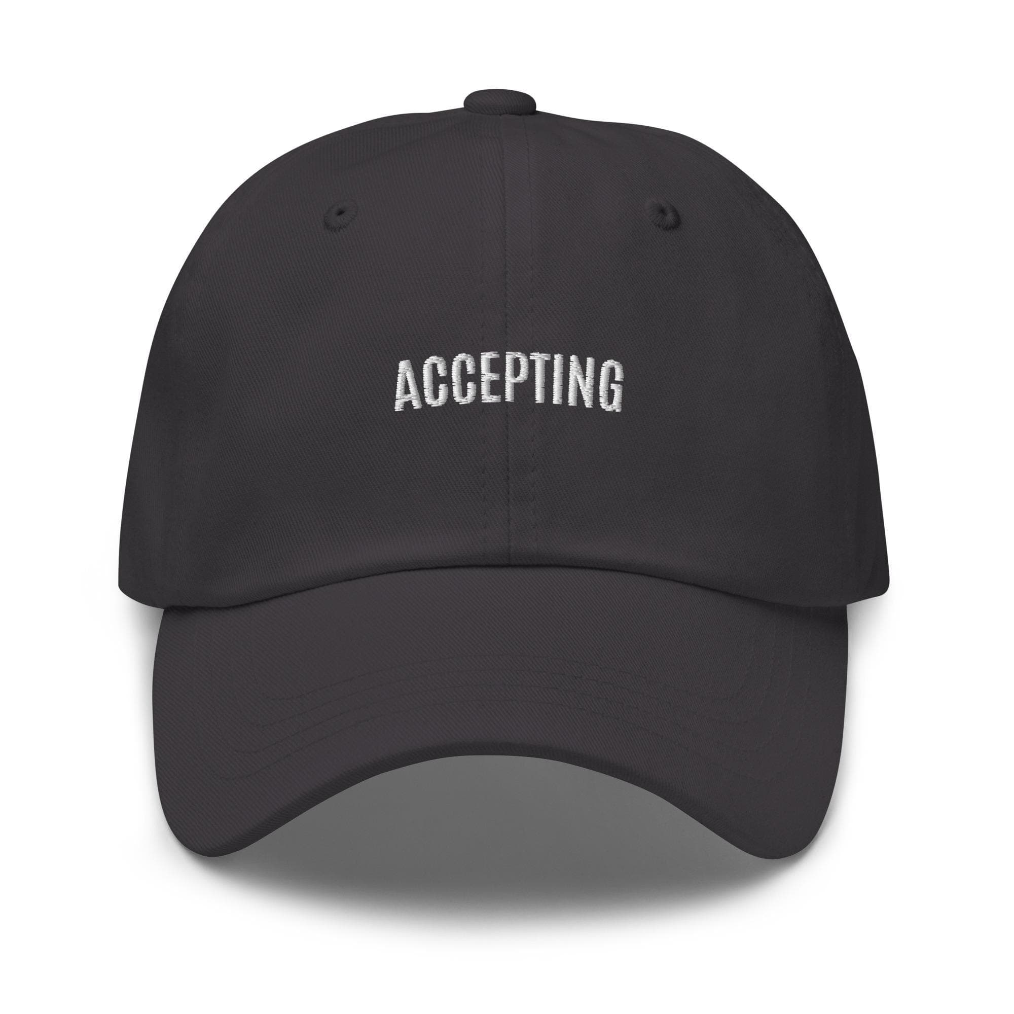 Accepting Cap Embroidered Hat with Adjustable Strap Metal | Personality Traits Hat | Personality Type