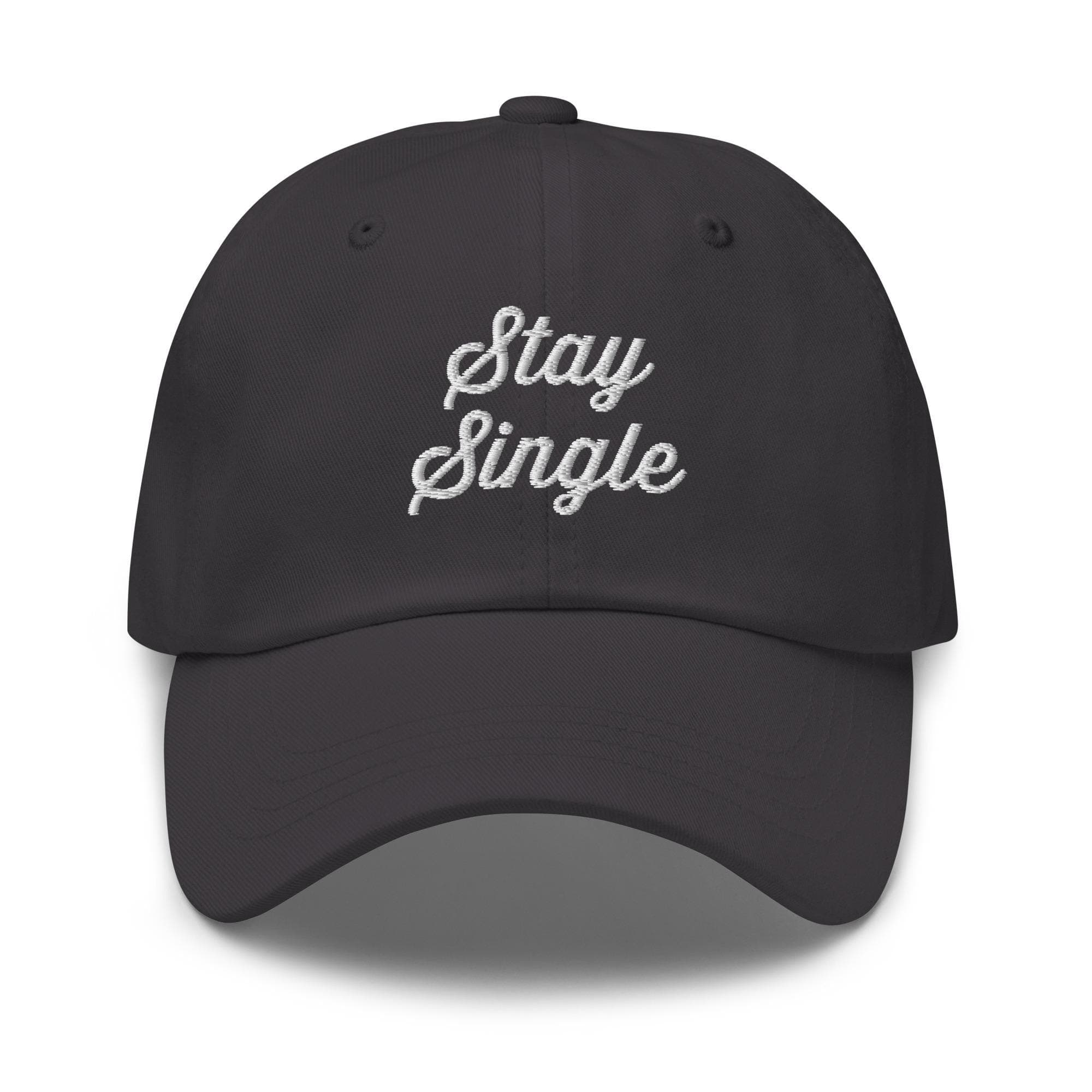 Stay Single Hat Embroidered Hat Anti Valentines Day Hat Single Day Hat Couple Hat Gamer Hat Gift for Friend Single Day Hat Gift for Singles