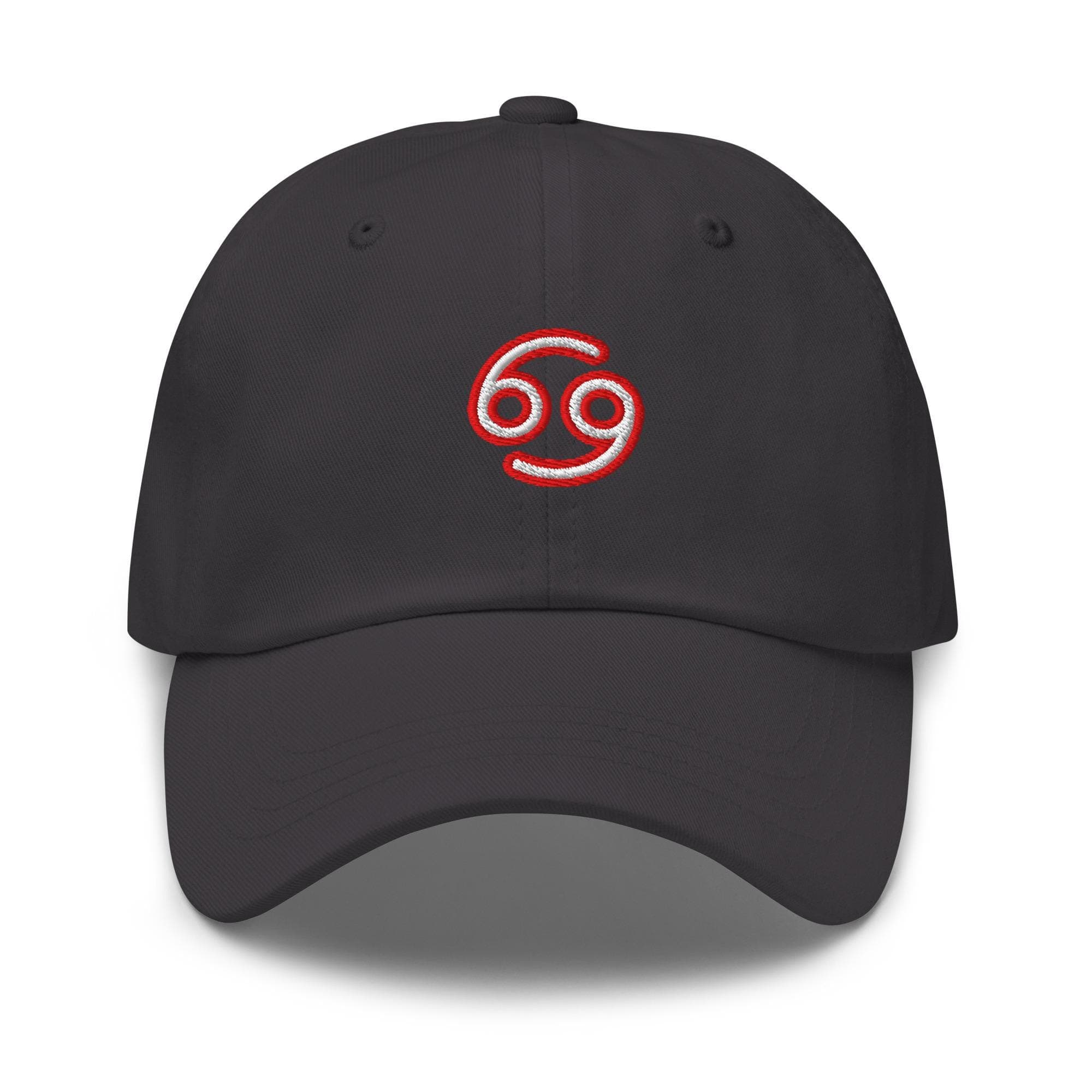 Cancer Zodiac Sign Hat Embroidered Dad Hat Adjustable Strap Gift for Cancer Birthday Astrology Hat Horoscope Astrological Adult Cap