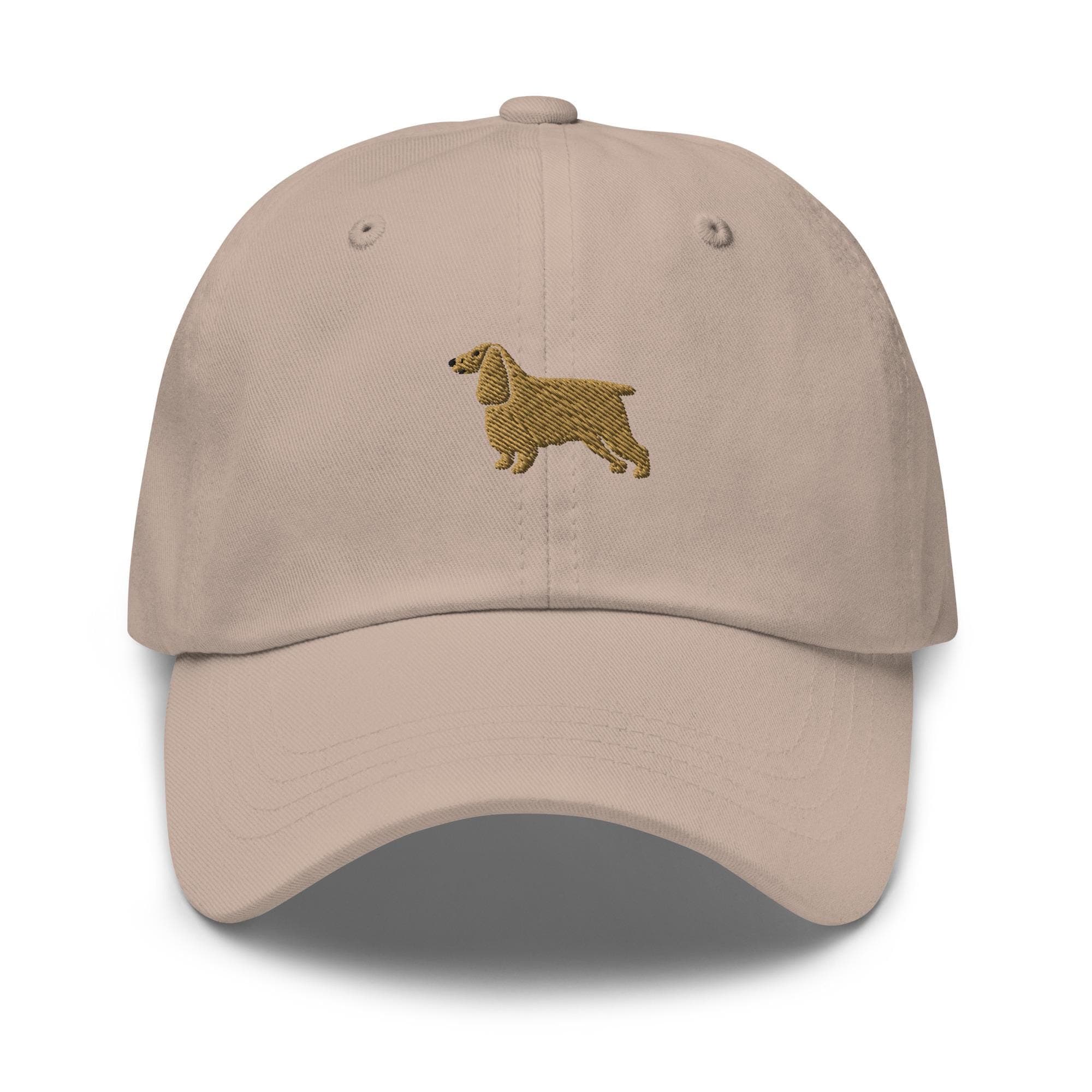 English Cocker Spaniel Hat Embroidered Dad Hat Cute English Cocker Baseball Cap Gift for Dad Hat Dog Animal Lover Hat Gift Dog Pet Gift Cap