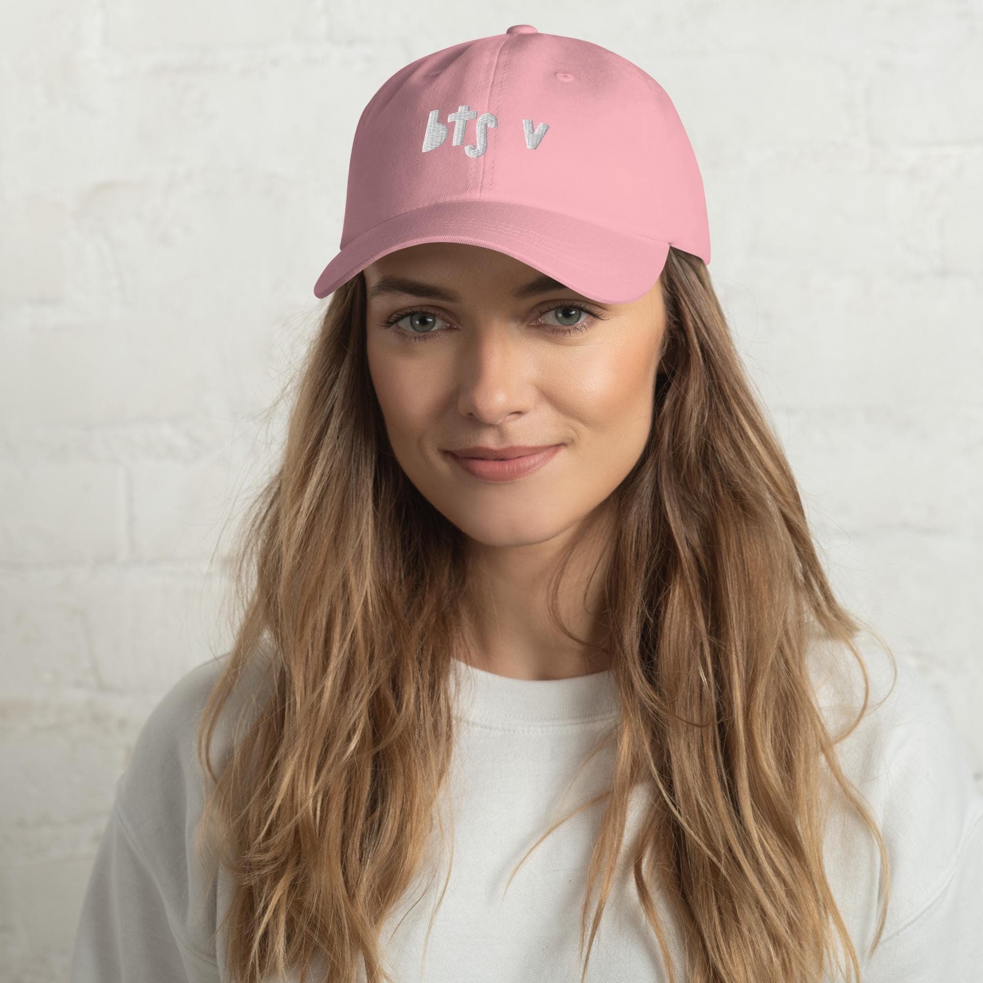 bts v Hat Embroidered Dad Cap