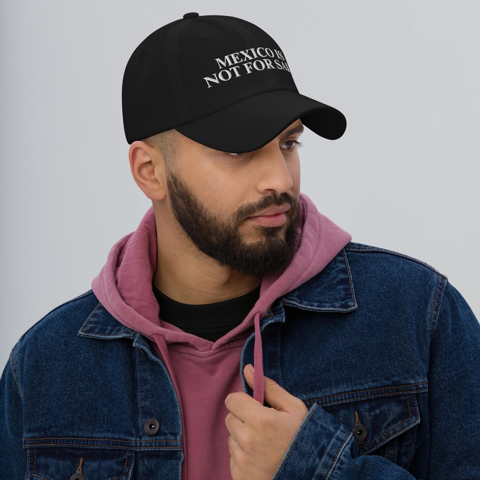 Mexico is not for sale Hat | Embroidered Dad Cap mexico hat
hat with mexico
proud mexico hat
mexican hat
mexicana hat
proud mexicana
gift for dad
gift for mom
patriotic hat
mexico patriot hat
mexican pride hat
statement hat