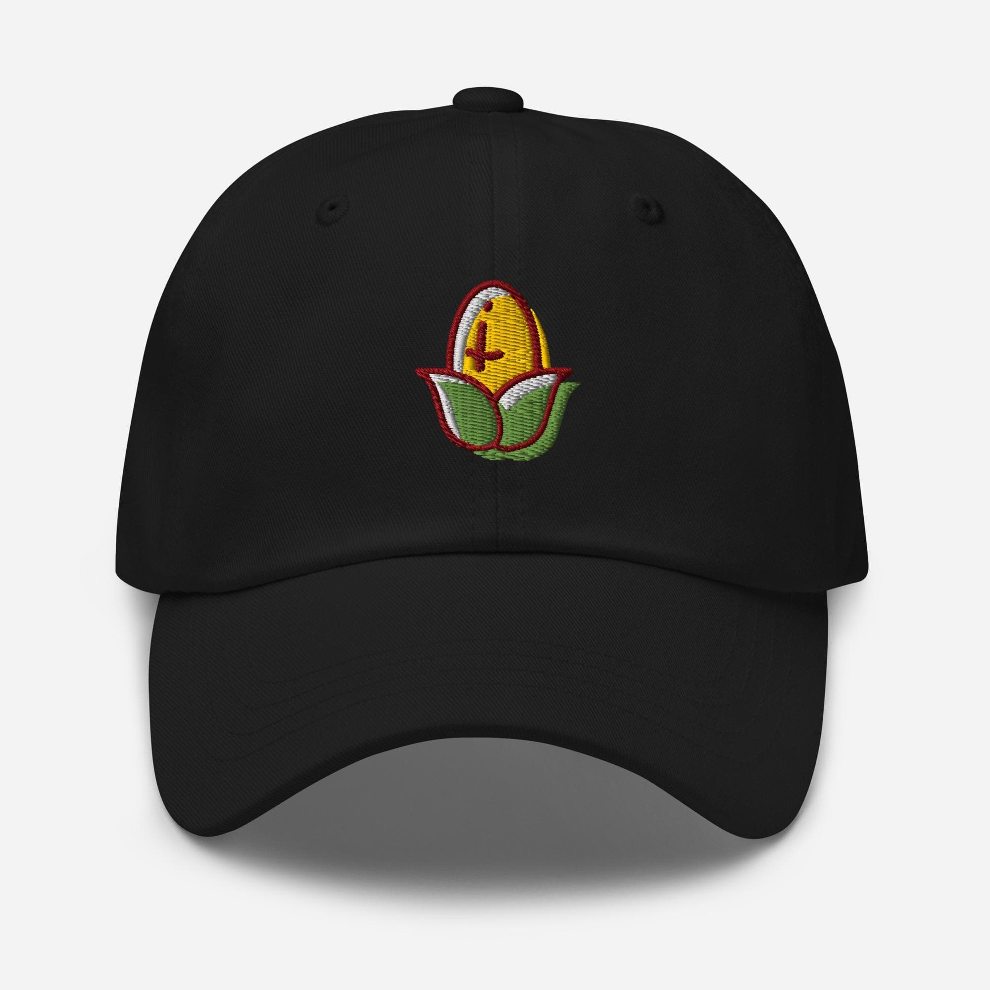 Cute Corn Dad Cap | Embroidered Baseball Hat | Veggie Lover Gift | Gift for Farmer