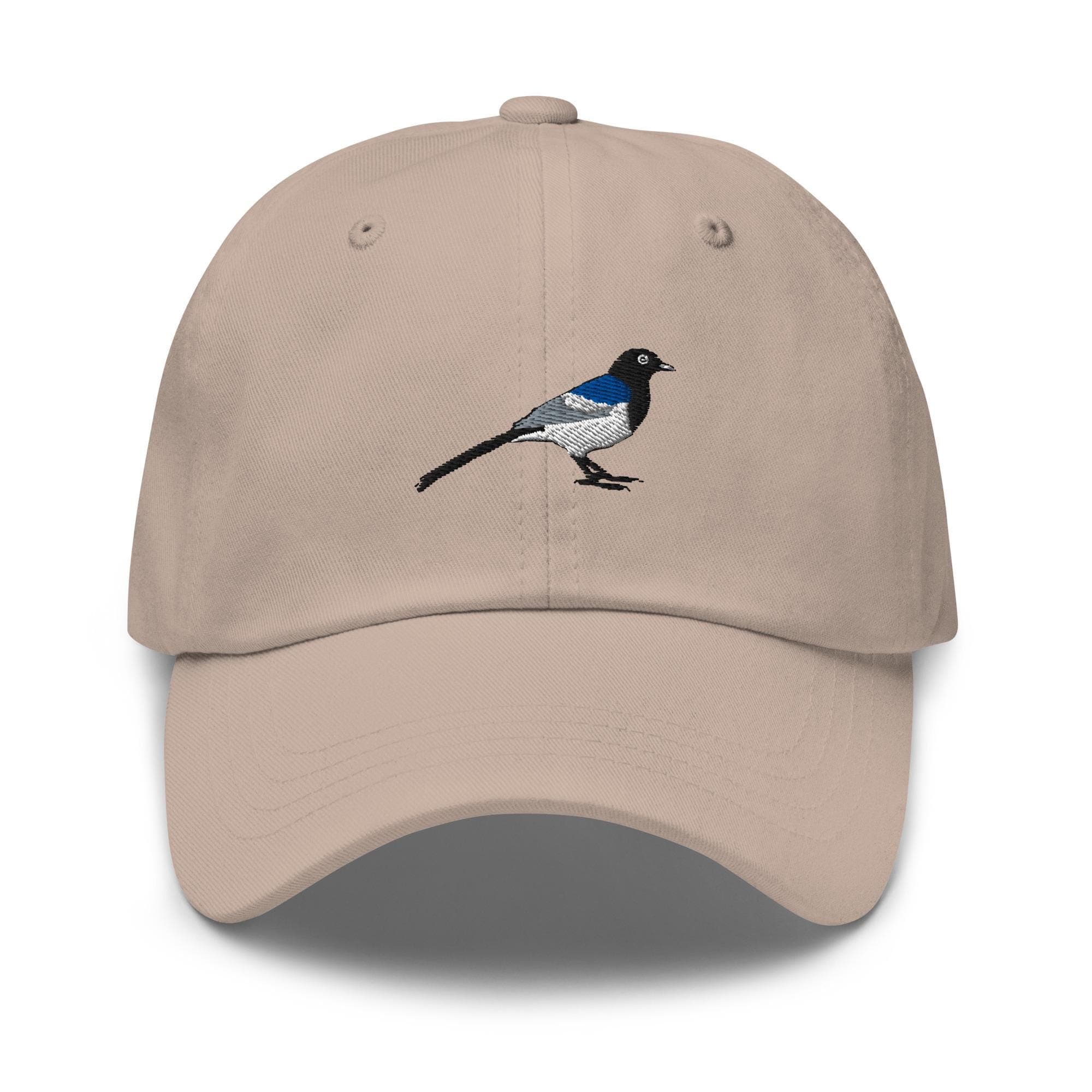 Magpie Bird Hat Magpie Bird Embroidered Hat Gift for Men Women Nature Lover Wildlife Baseball Cap Gift Bird Lover Hat Embroidered Dad Cap