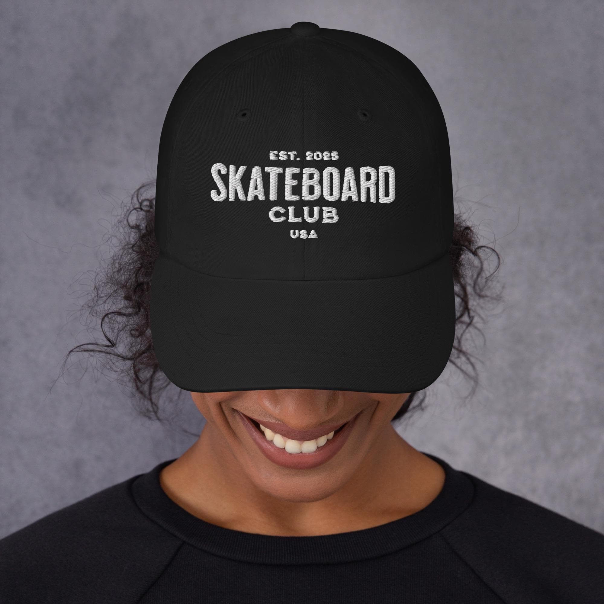 Skateboard Hat Embroidered Dad Cap | Skater Hat 
skateboard cap
skater
skater cap
skater girl hat
skater boy hat
skater boy cap
skater girl cap
hat for skater