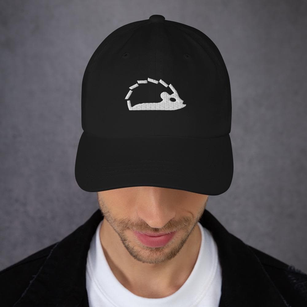 Hedgehog Hat Embroidered Cap | Cute Animal Baseball Cap | Gift for Animal Lovers