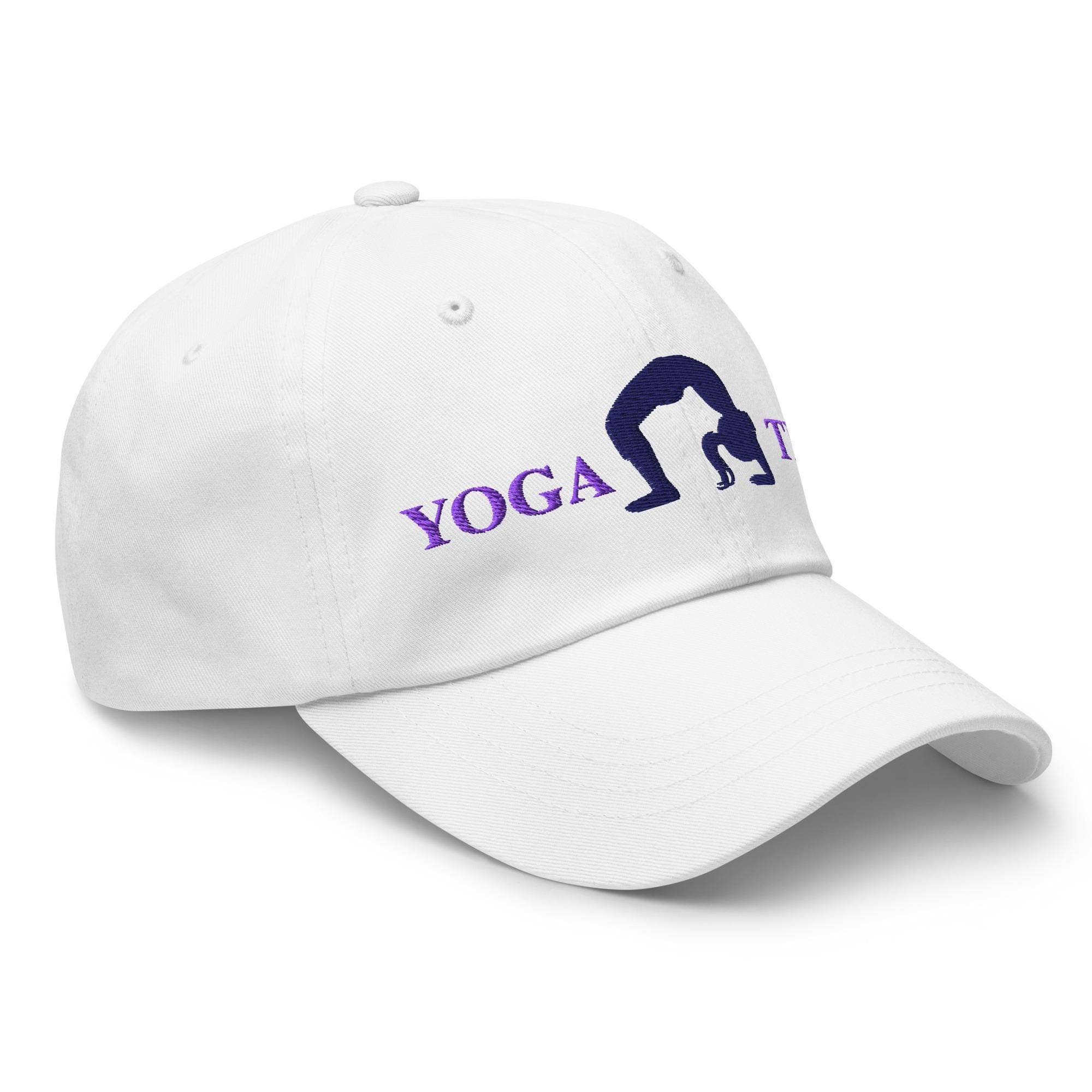 Yoga Dad Cap, Baseball Hat for Yoga Lovers, Mindfulness Embroidered Cap, Relaxation Gift, Casual Streetwear, Unisex Adjustable Hat