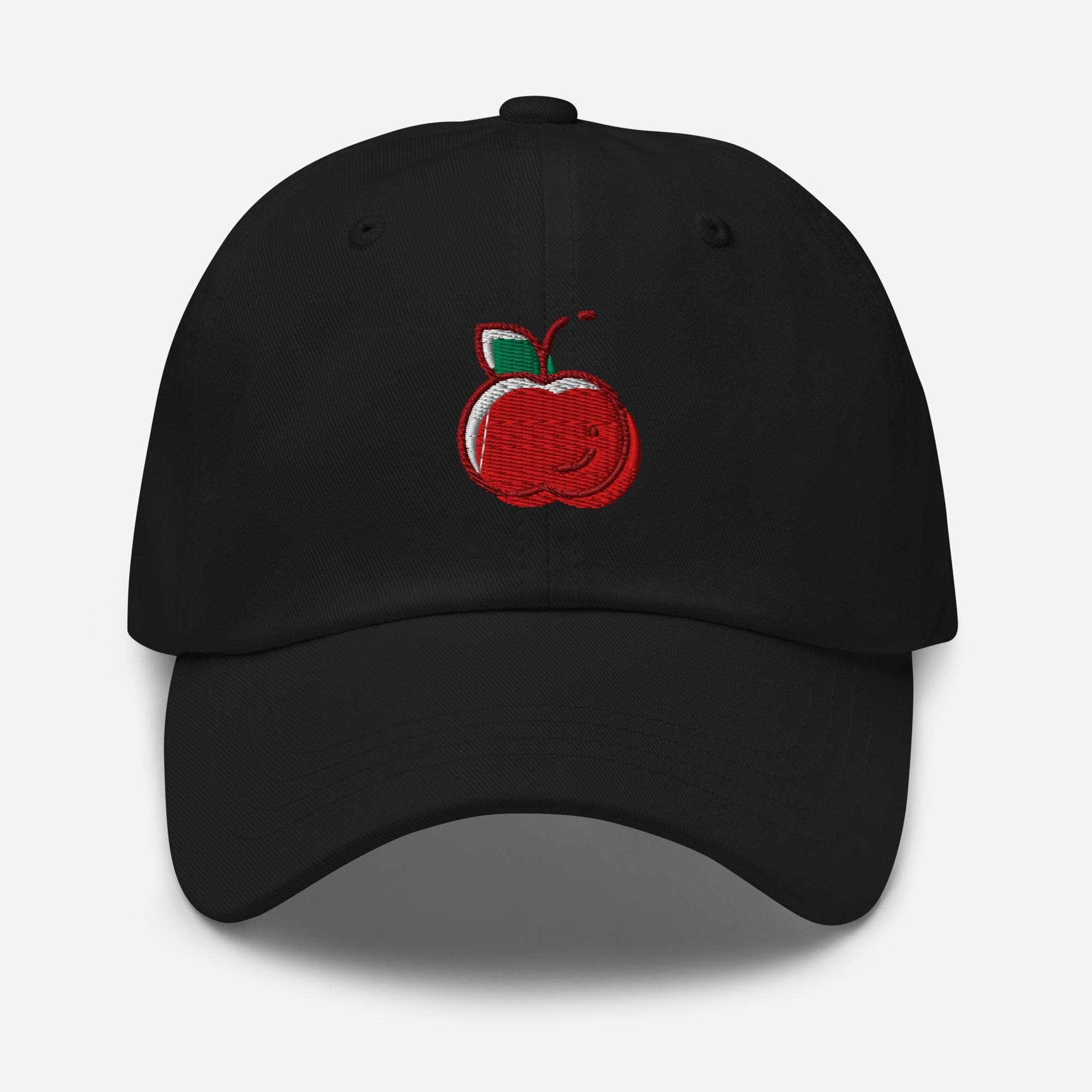 Cute Apple Dad Cap | Baseball Hat for Apple Lovers | Fruit Embroidery Adjustable Hat | Trendy Casual Cap Gift for Her Him