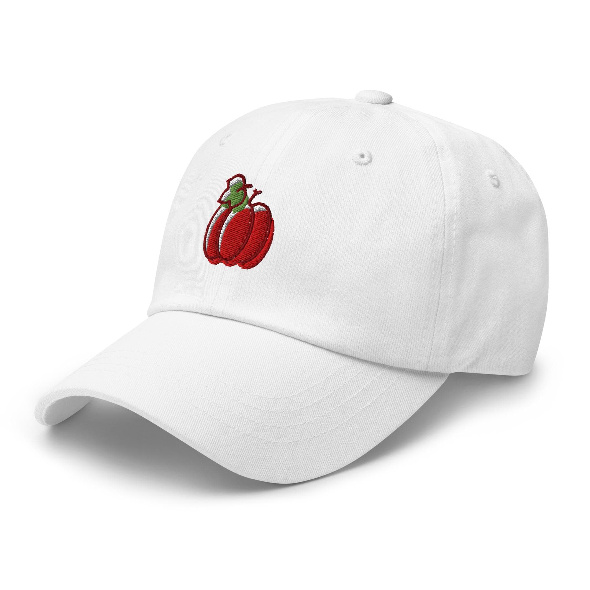 Cute Tomato Dad Cap | Baseball Hat for Gardeners, Plant Lovers & Veggie Fans | Embroidered Fruit Hat