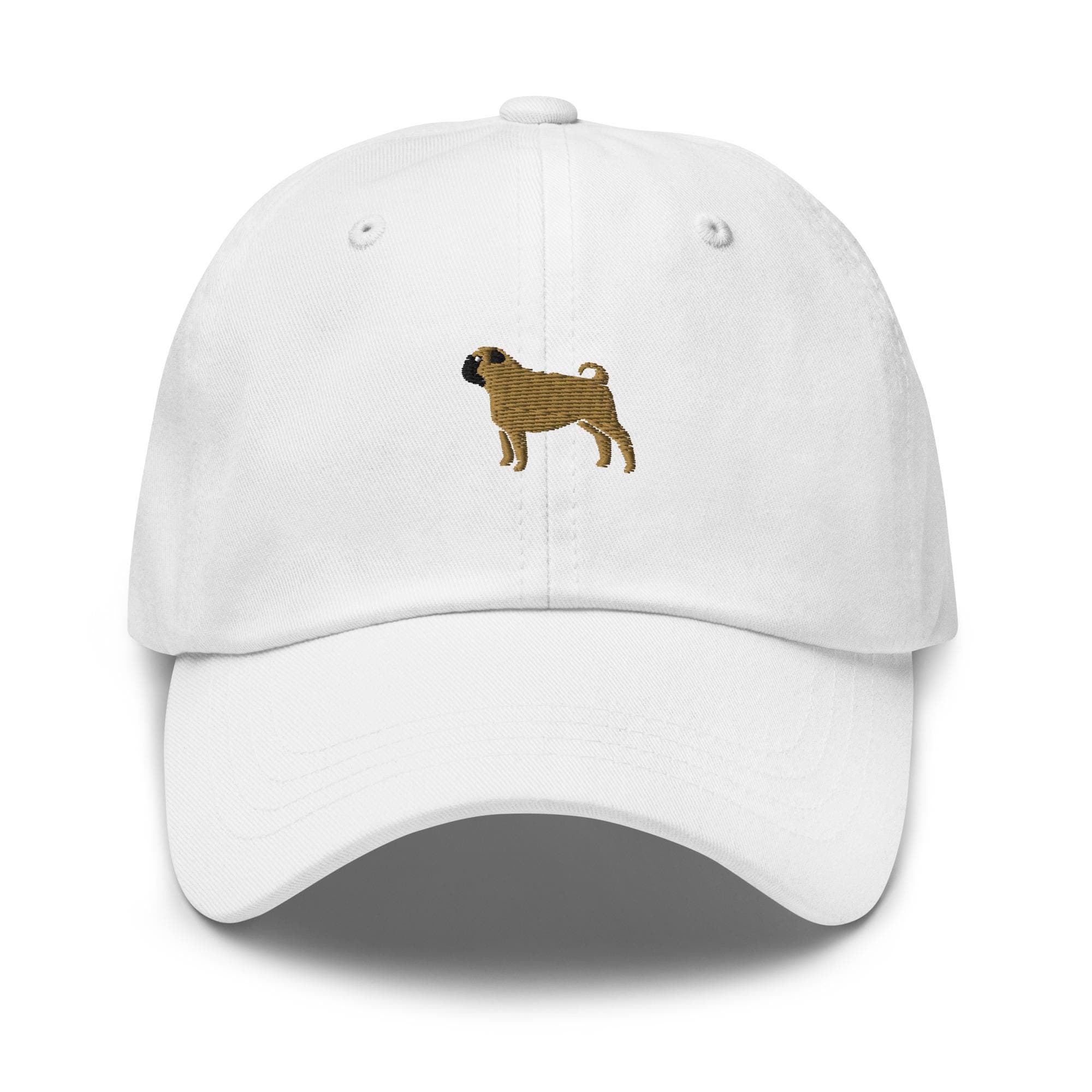 Pug Hat Embroidered Dad Hat Cute Pug Baseball Cap Gift for him Gift for her Dad Hat Dog Cap Animal Lover Hat Gift Dog Breed Pet Gift Cap