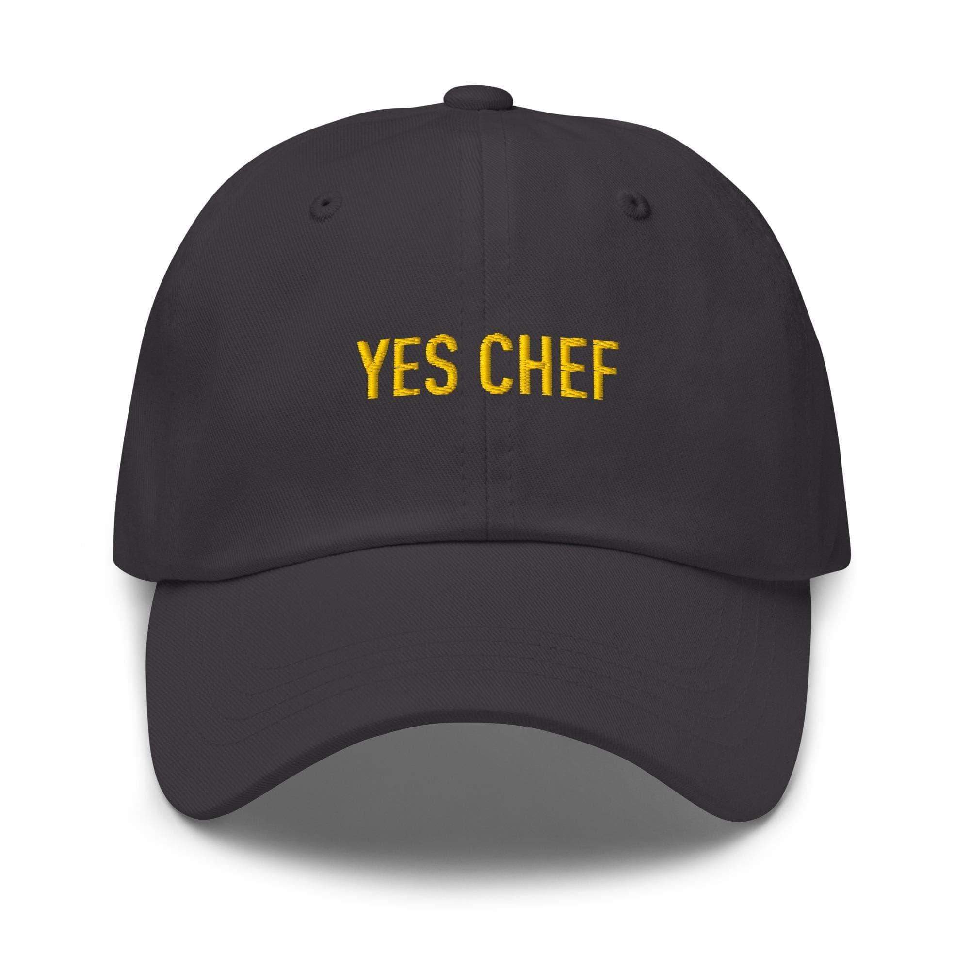 Yes, Chef Hat Embroidered Hat, Yes Chef Cap, Dad Cap, Strapback Cap, Foodie Gift, Dad Gift Culinary Hat