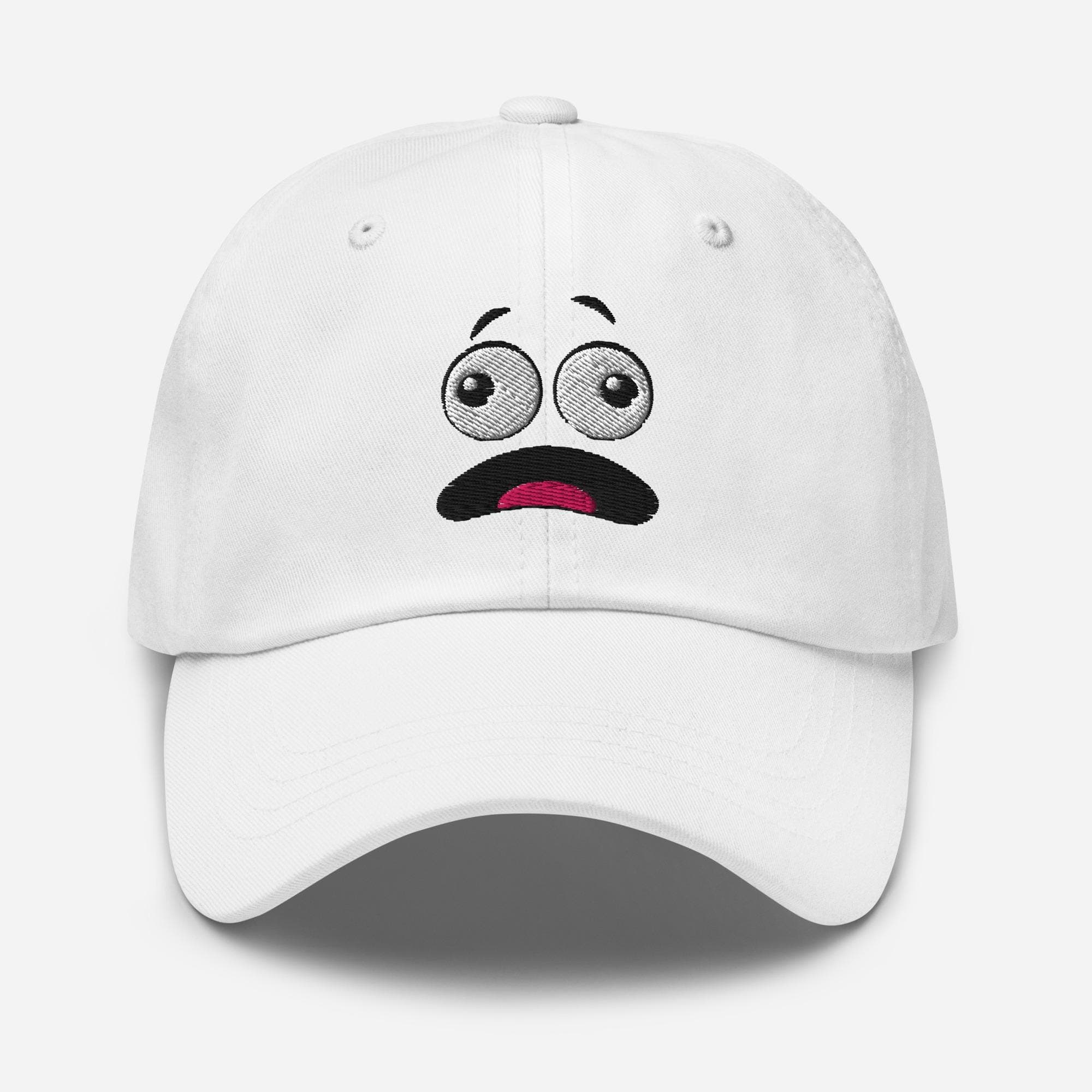 Cartoon Face Embroidered Hat – Cute Character Cap, Fun Cartoon Baseball Hat