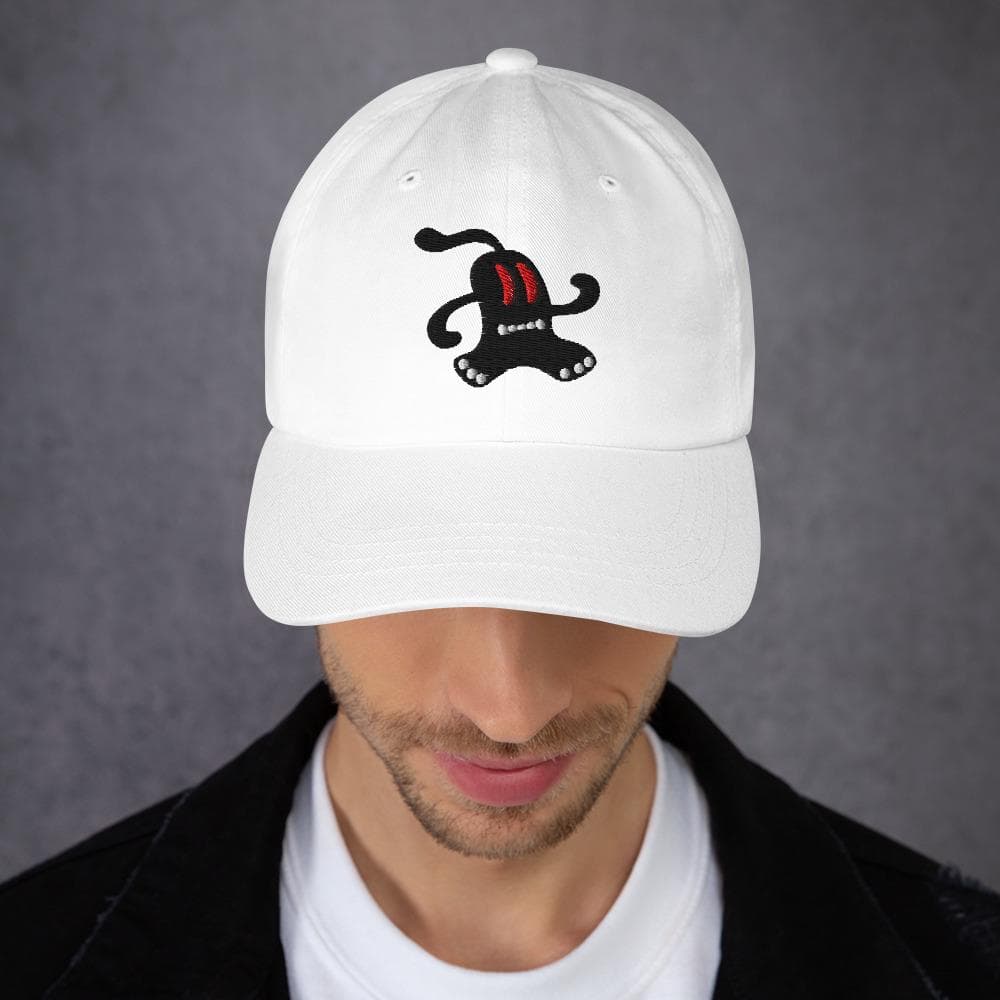 Kawaii Monster Embroidered Cap – Cute Anime Hat – Otaku Streetwear Dad Cap – Harajuku Embroidery Hat