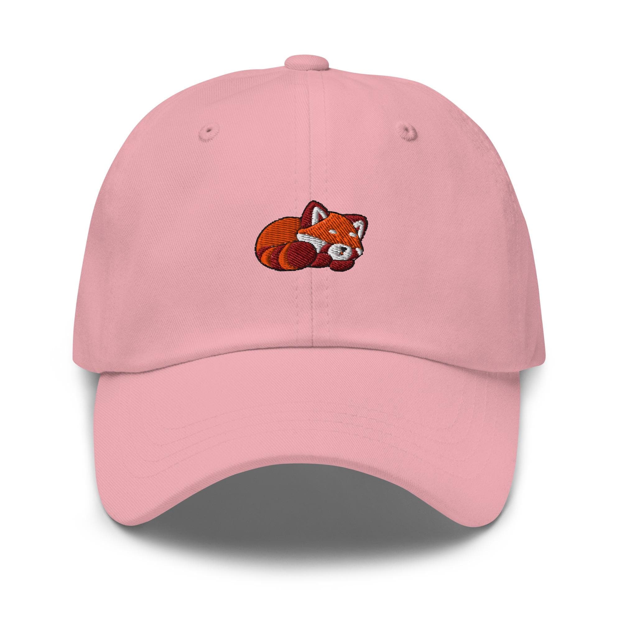 Cute Red Panda Sleeping Embroidered Dad Hat, Gift For Panda Lovers Baseball Cap, Dad Cap Gifts, Gift for Dad Gift for Mom Red Panda Cap