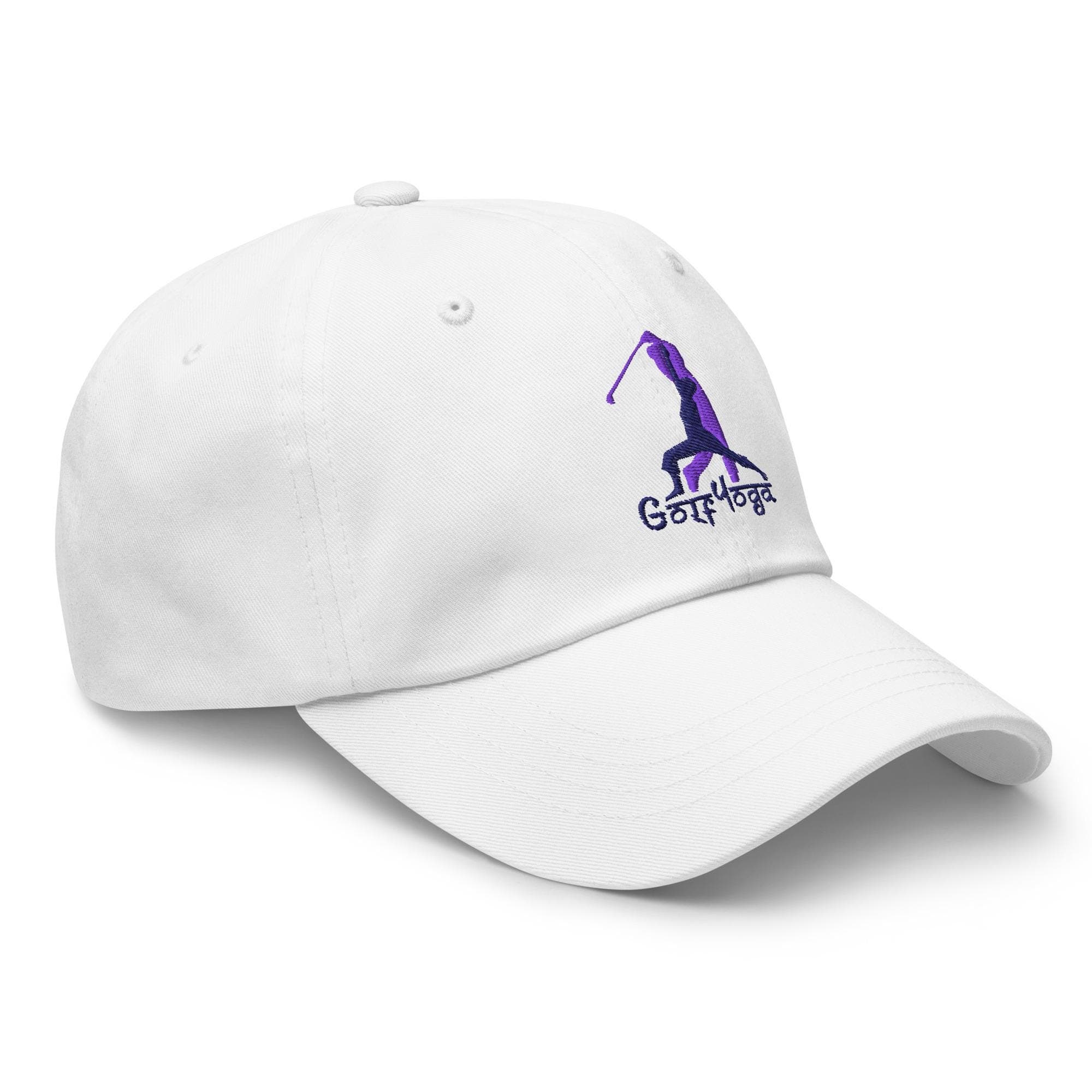 Embroidered Golf Yoga Dad Cap – Sport & Fitness Baseball Hat for Golfers, Yoga Hat Gift