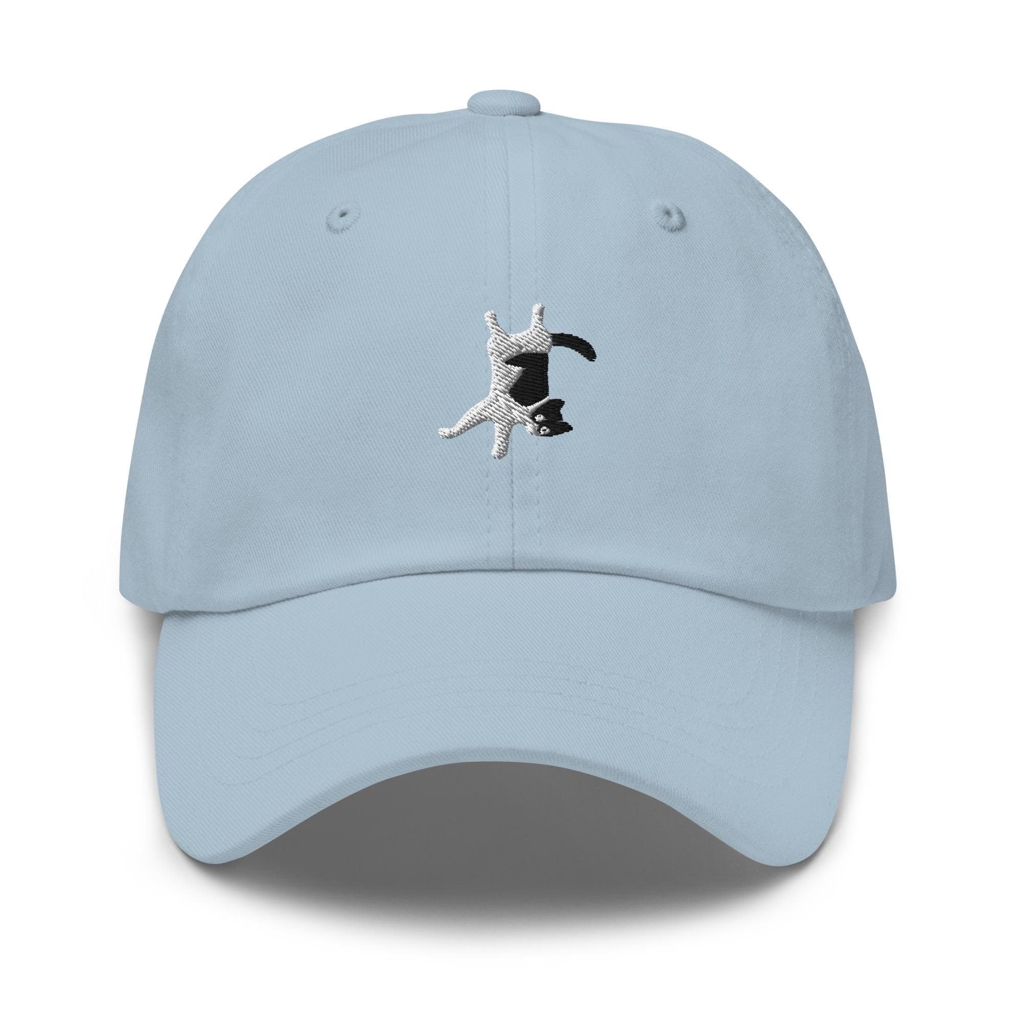Funny Tuxedo Cat Premium Dad Cap Embroidered Cute Kitten Cap Baseball Cap Gift for him Gift for her Cat Mom Cat Dad Hat Tuxedo Kitten