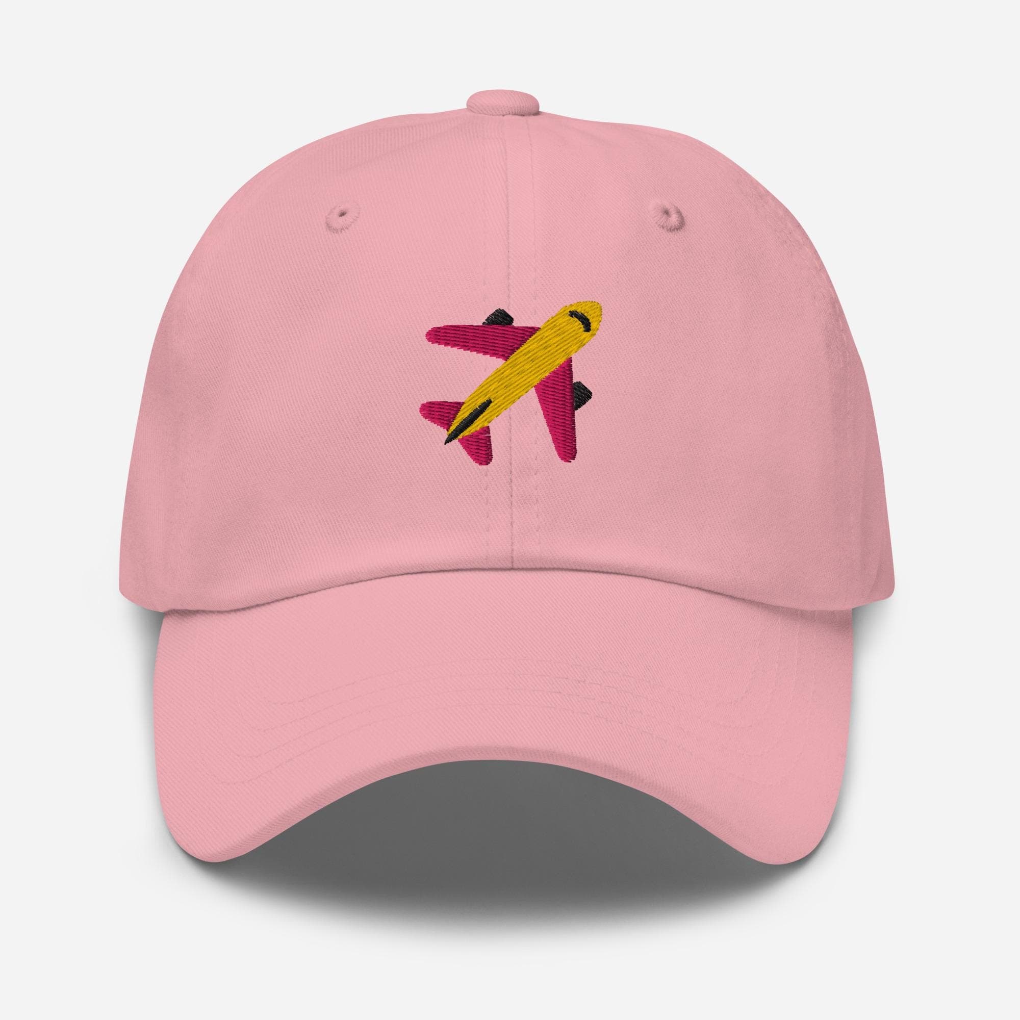 Airplane Baseball Dad Cap – Embroidered Pilot Hat, Travel Gift for Aviation Lovers, Flight Enthusiast Adjustable Cap