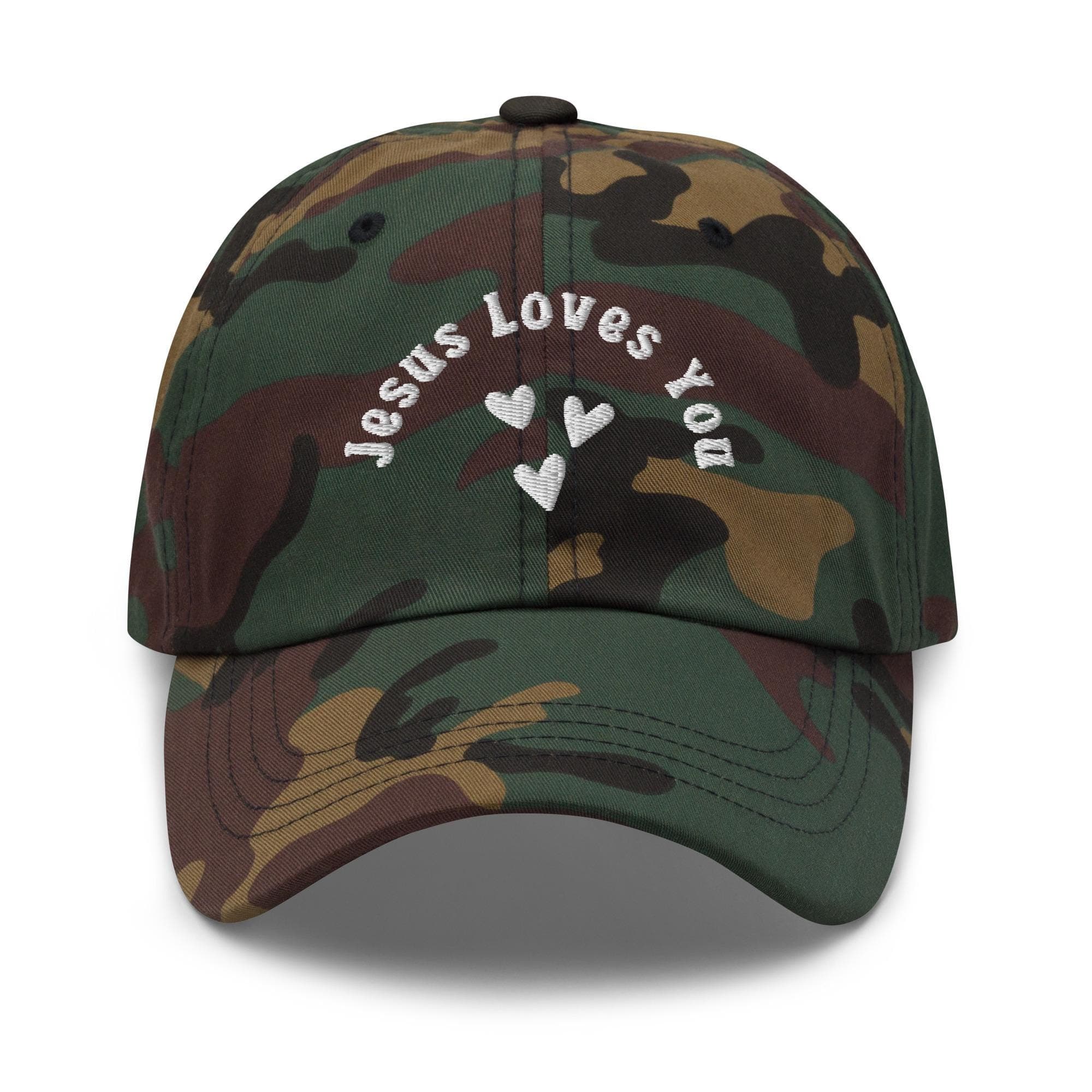 Jesus Loves You Hat Embroidered Hat Christian Hat Jesus Cap Religious Hat Gift for Christian Gift for Friend Gift for Grandma Gift for Mom