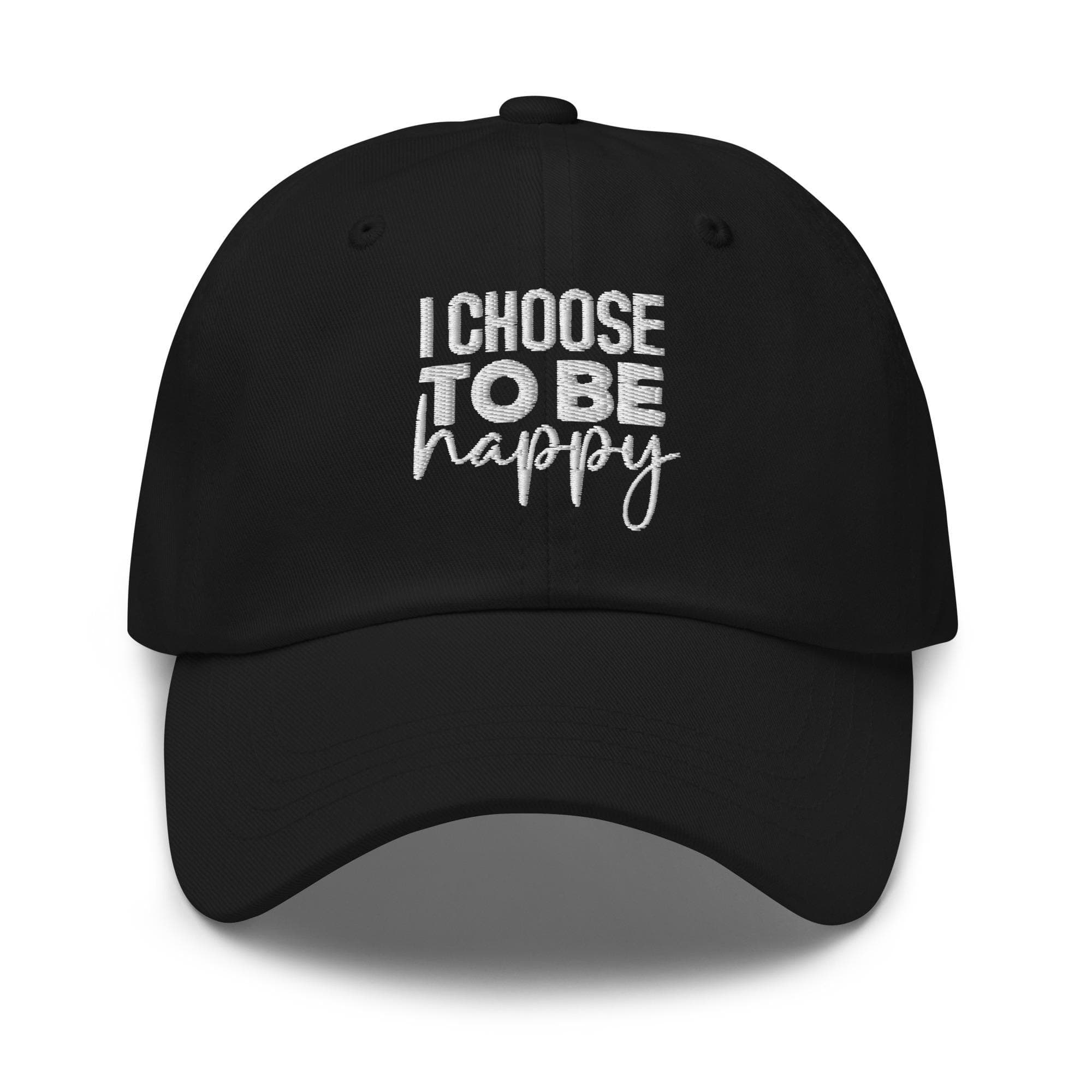 I Choose To Be Happy Embroidered Dad Hat Gift for Dad Mental Hat Self Care Hat Self Love Hat Therapy Hat Mental Health Awareness Cap Dad Cap