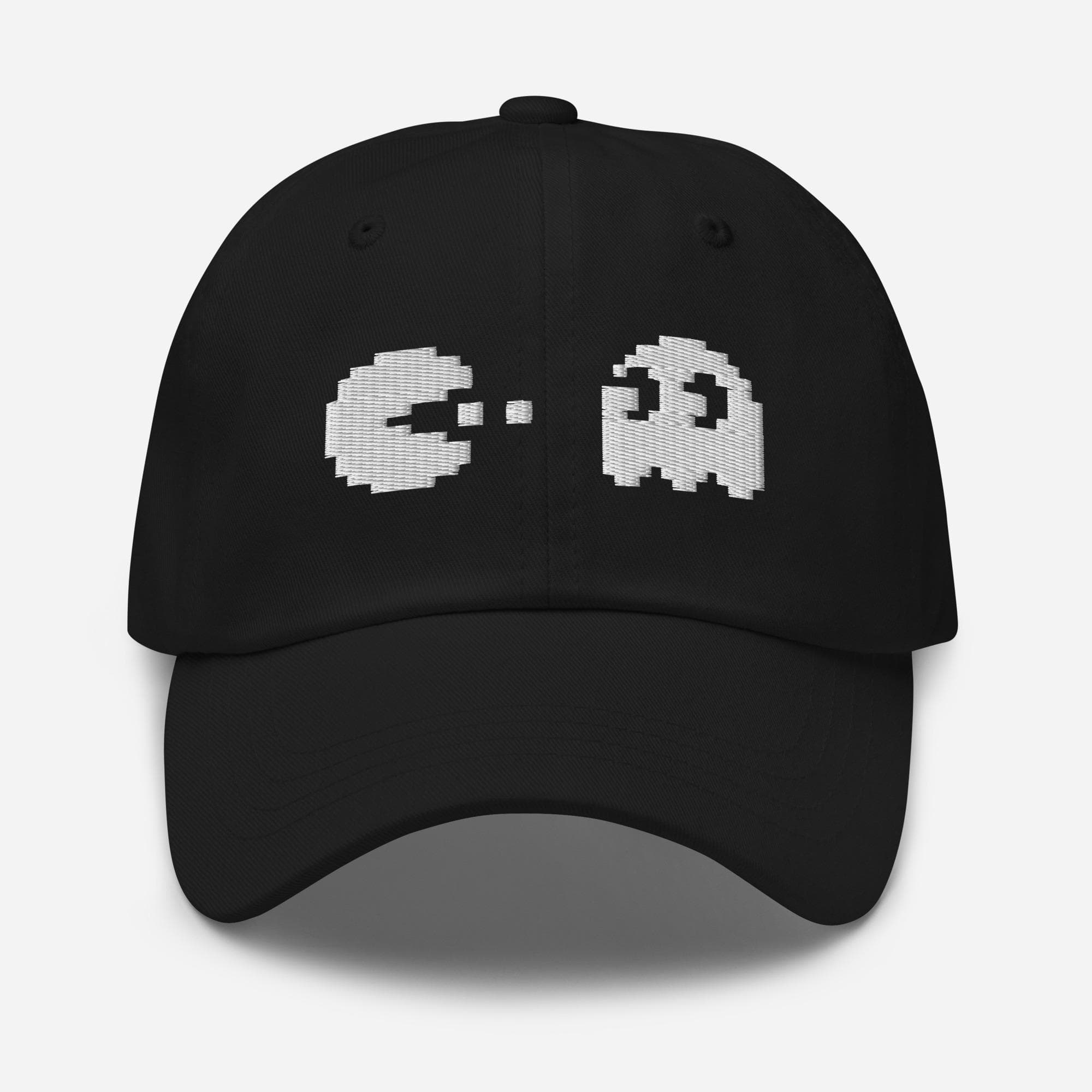 Pac Man Embroidered Hat – Retro Video Game Cap – Gamer Gift