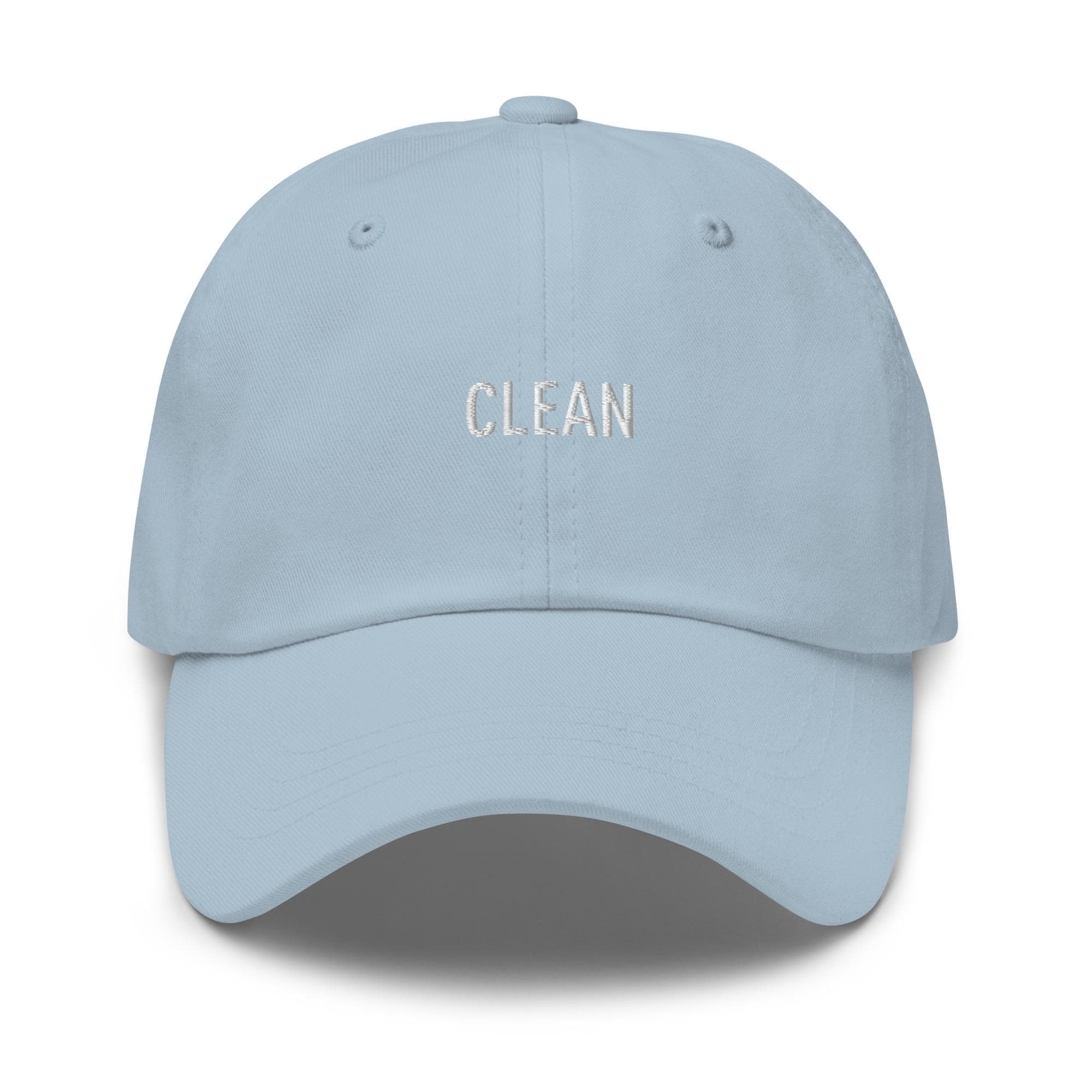Clean Hat Embroidered Hat with Adjustable Strap Metal | Minimalist Hat | Personality Traits Hat | Baseball Cap | Gift for Friend
