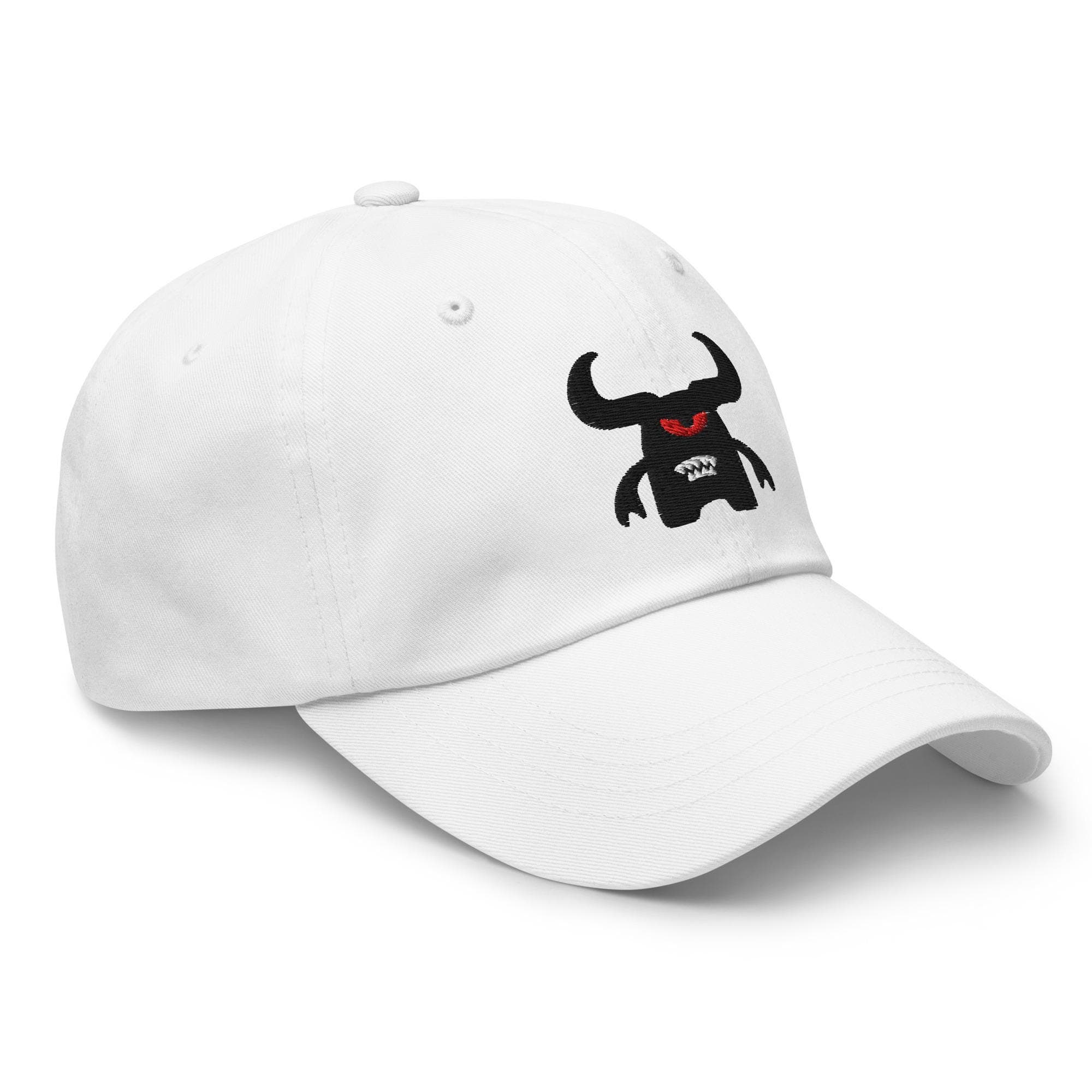 Monster Embroidered Cap | Cute & Scary Monster Hat | Graphic Monster Baseball Cap | Unique Monster Gift for Fans