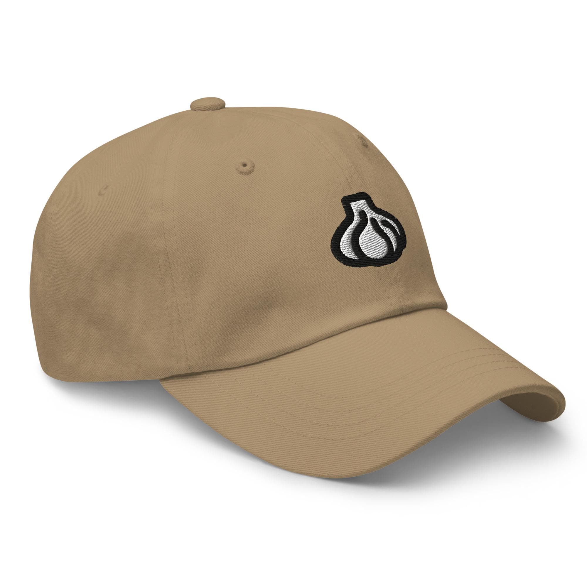 Garlic Lover Cap | Embroidered Garlic Hat | Vegan Foodie Gift