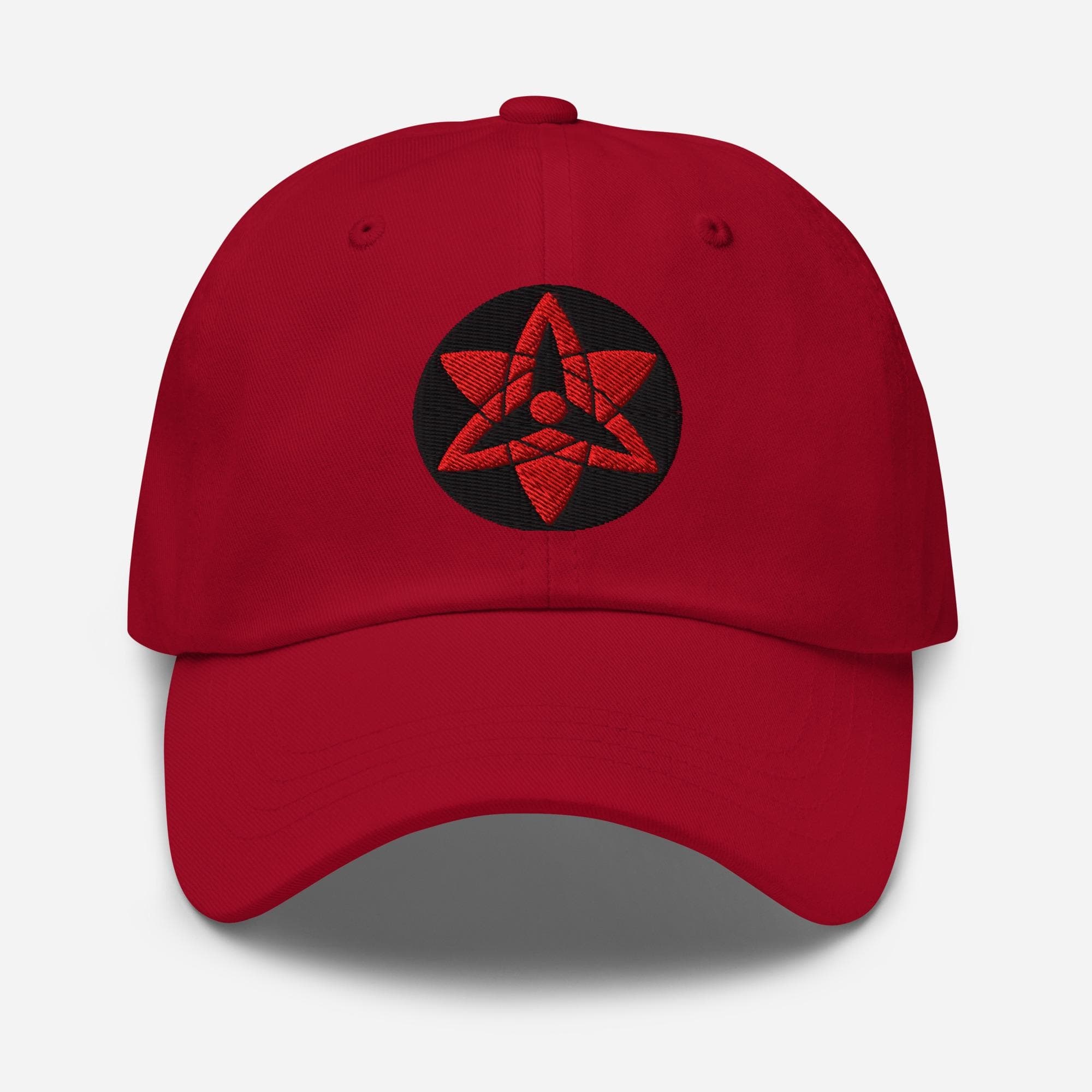 Sharingan Embroidered Hat | Anime Eye Embroidery Cap | Anime Inspired Dad Hat