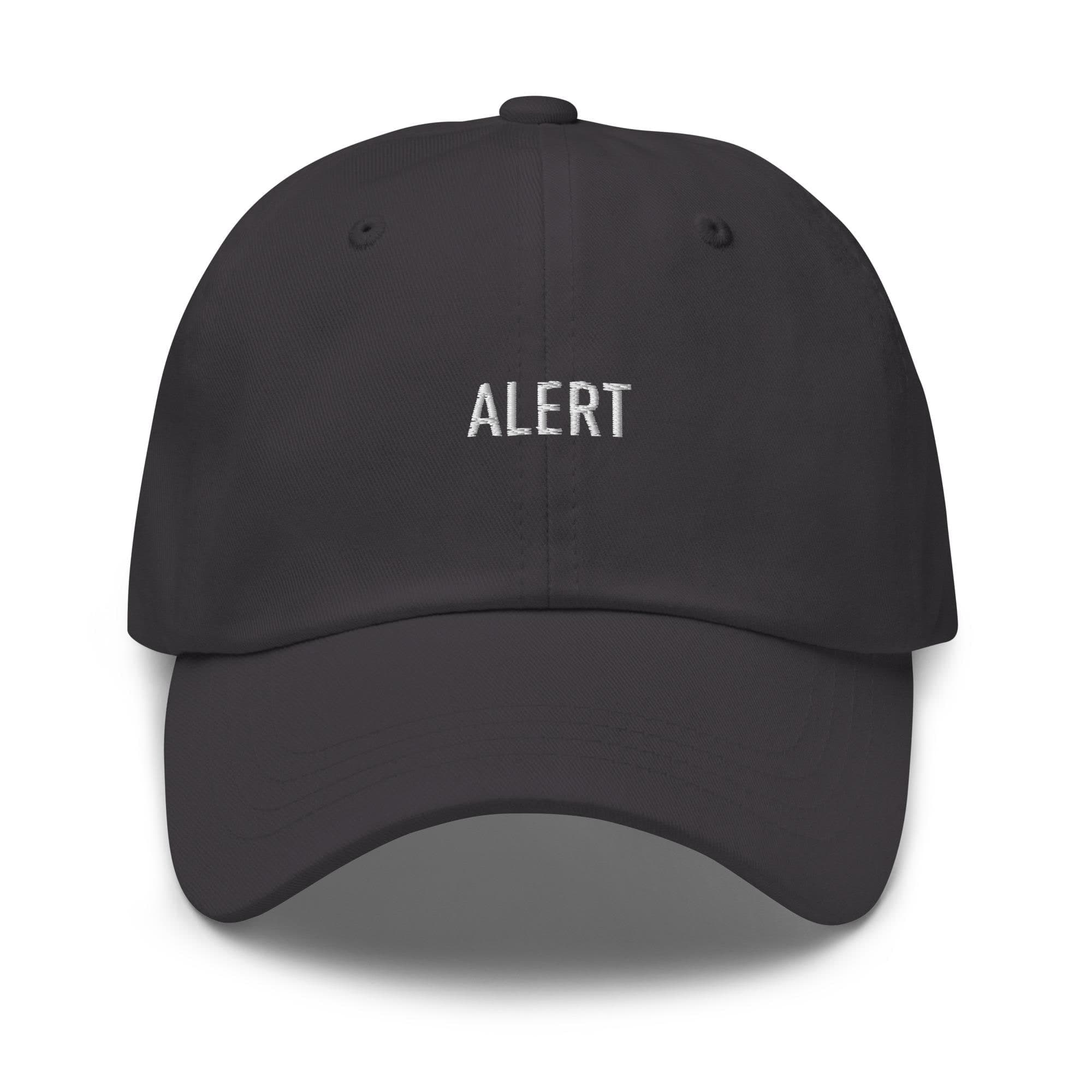Alert Cap Embroidered Hat with Adjustable Strap Metal | Personality Traits Hat | Personality Type | Gift for Friend Dad Cap