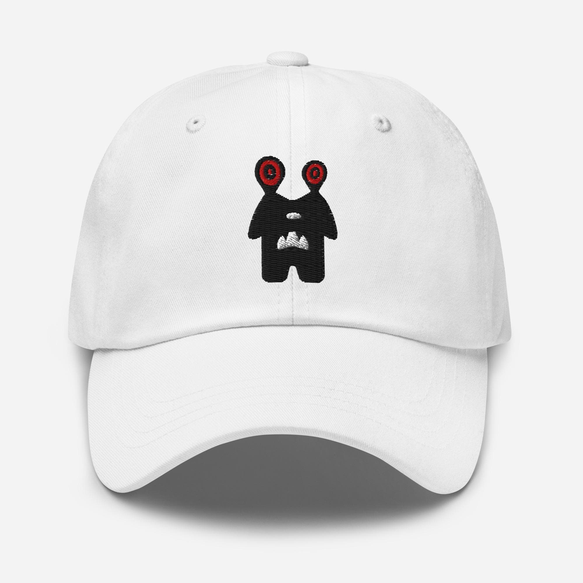 Halloween Monster Embroidered Cap – Spooky Cute Hat – Halloween Costume Accessory – Fun Embroidery Dad Hat