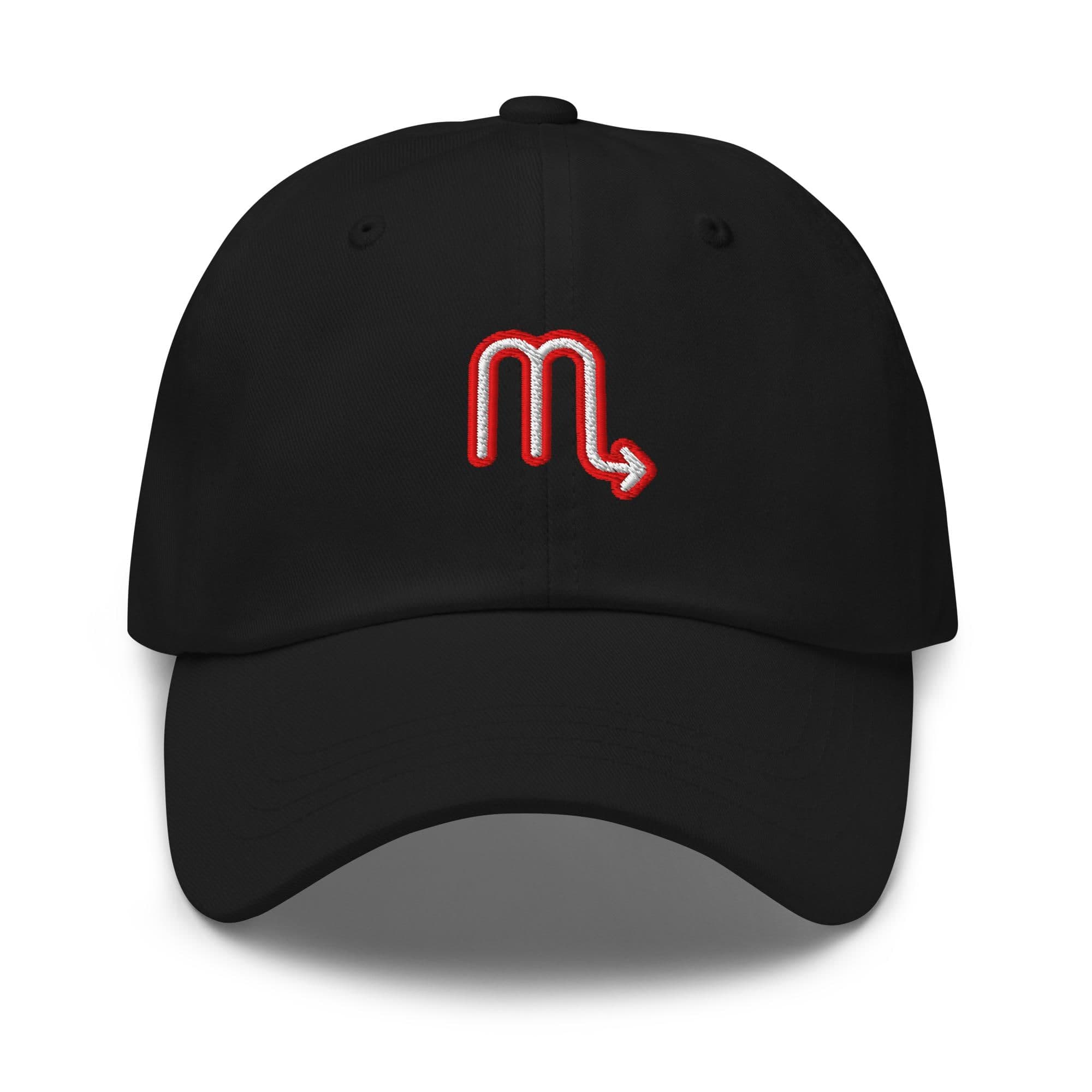 Scorpio Zodiac Sign Hat Embroidered Dad Hat Adjustable Strap Gift for Scorpio Birthday Gift Astrology Hat Horoscope Astrological Adult Cap