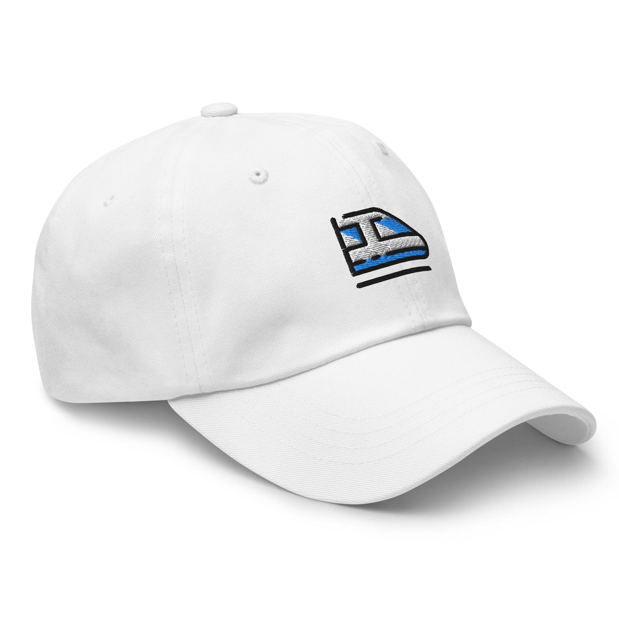 Cute Train Embroidered Hat – Railway Lover Gift, Train Dad Cap, Conductor Baseball Cap, Unique Embroidery Hat